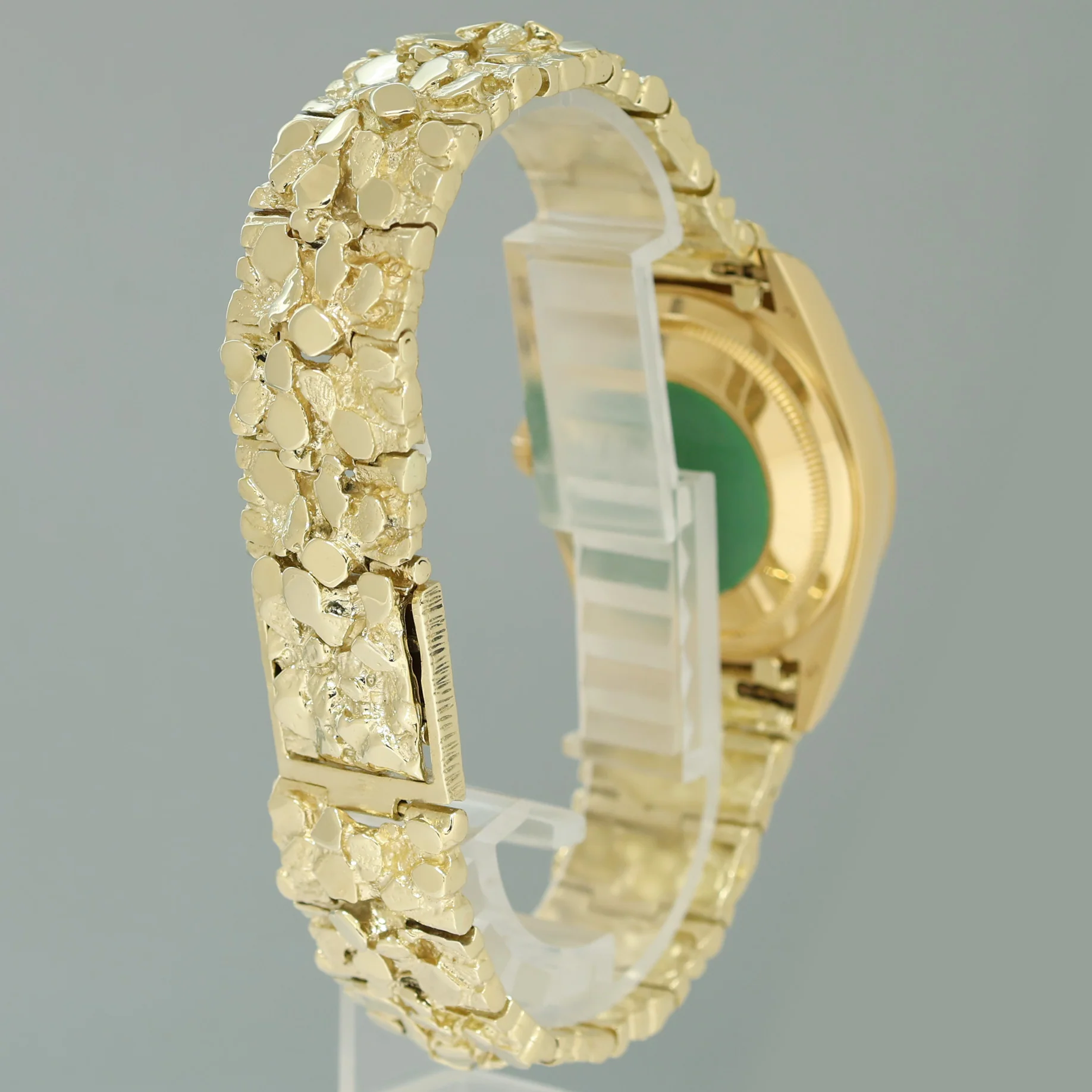 Rolex 18238 President Day-Date Champagne Nugget Double Quickset Yellow Gold Watch - Image 4