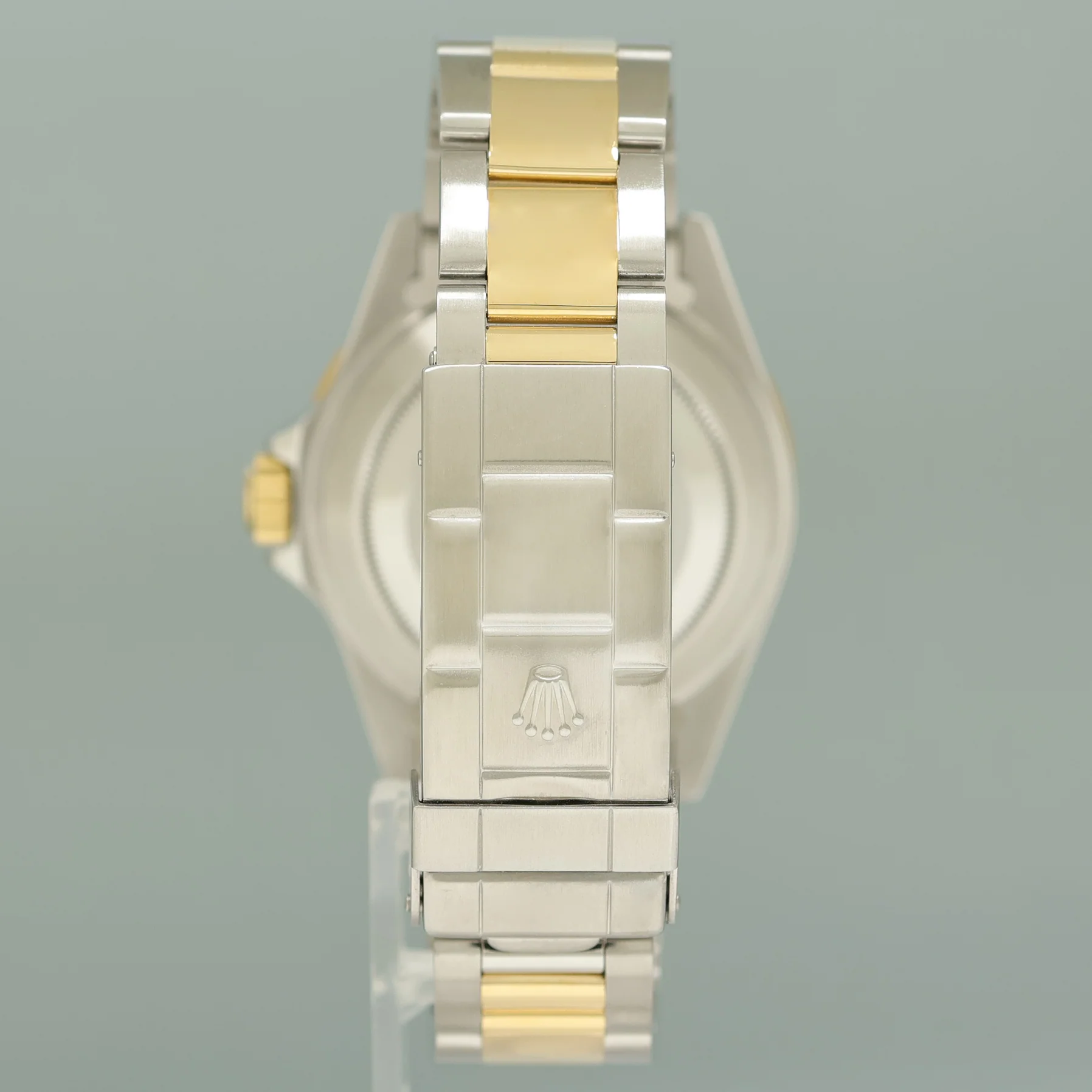 1995 MINT Rolex Submariner 16613LB Gold Steel Two Tone Yellow Gold Sunburst Blue Dial Watch - Image 5