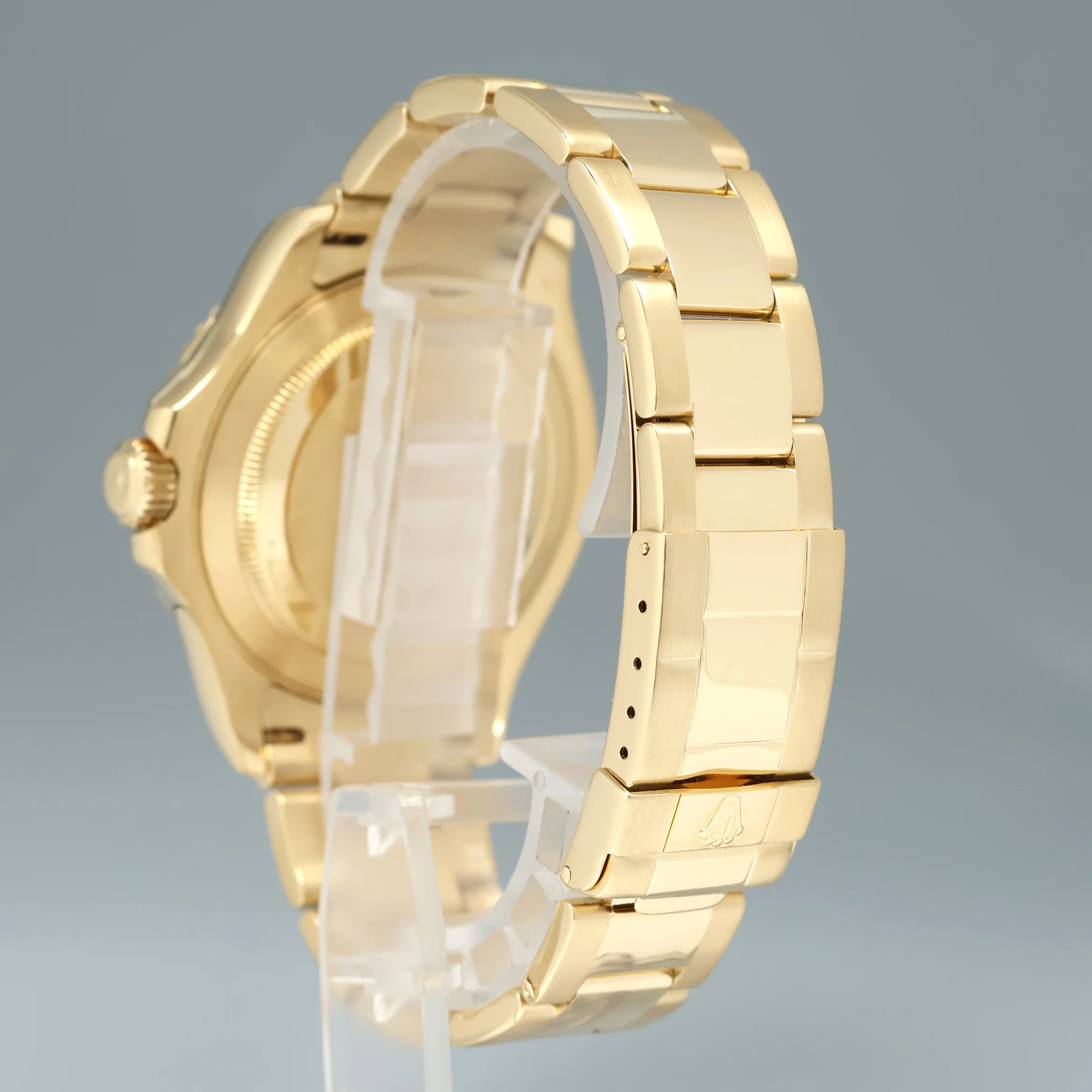 2004 MINT Rolex Yacht-Master Yellow Gold 16628 White Sapphire 40mm Watch Box - Image 4