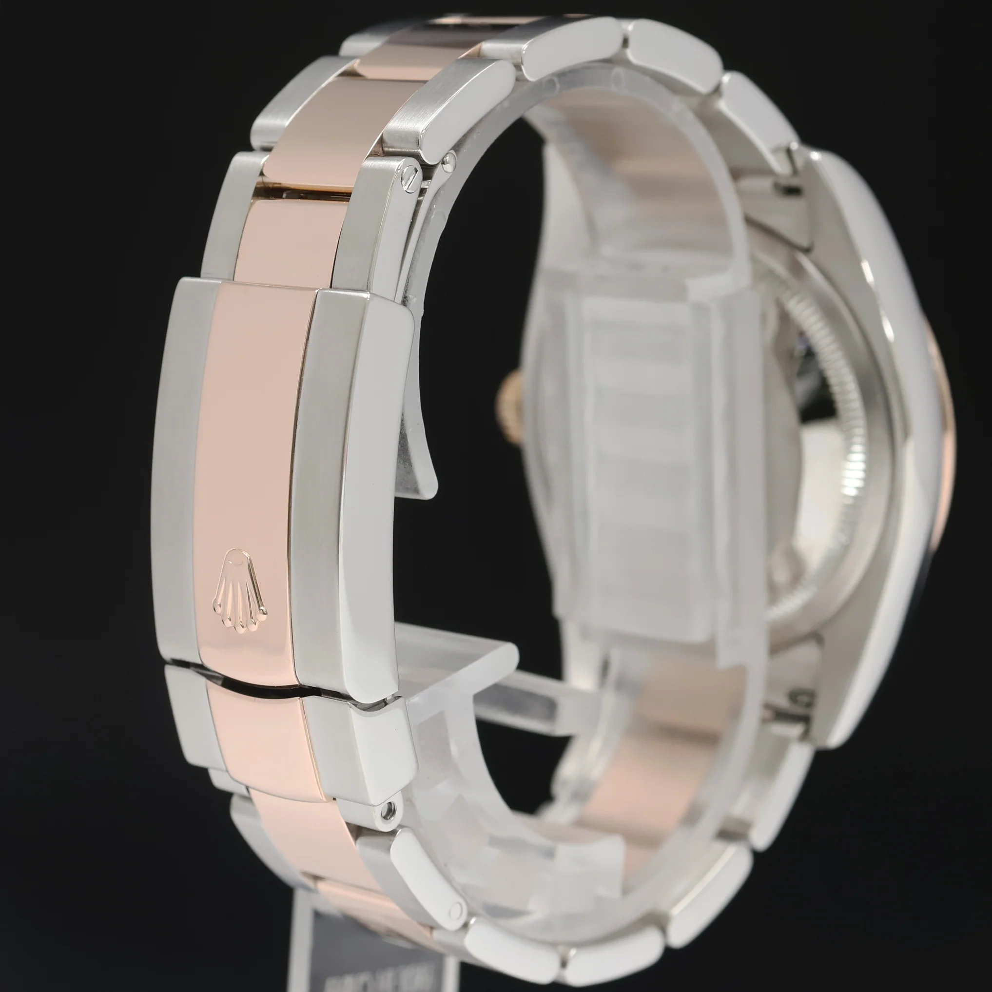 2004 Rolex DateJust 36mm Turn-O-Graph 116261 Rose Gold Two Tone Steel White Dial Watch - Image 6