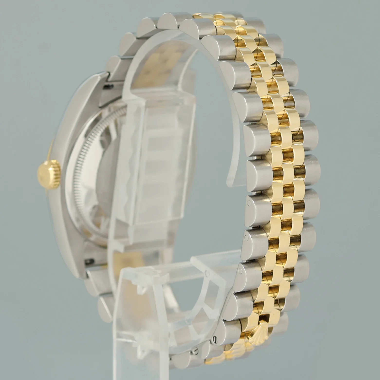 2013 PAPERS MINT Rolex 116233 DateJust Jubilee 36mm Two Tone Gold Silver Stick Watch - Image 4