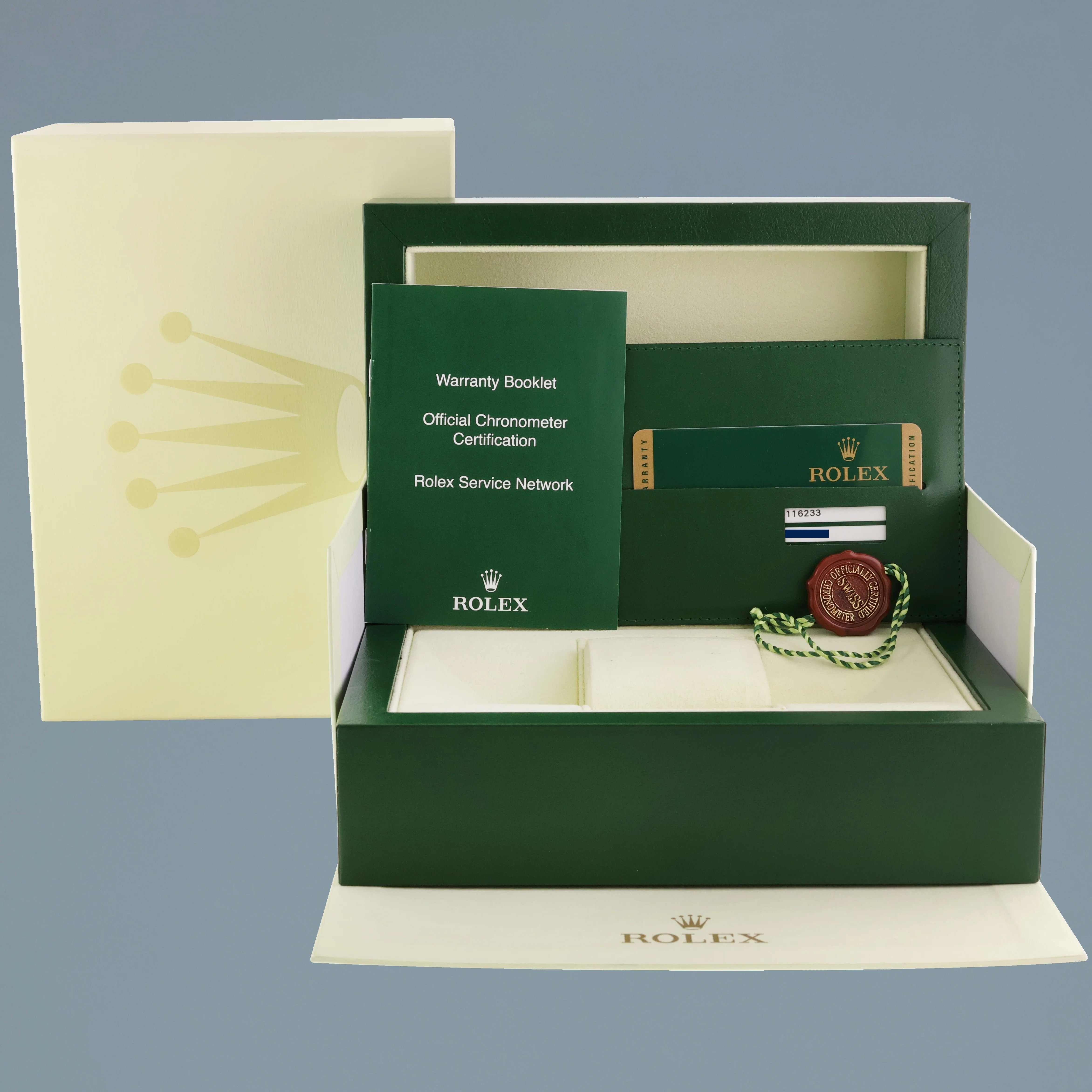 2013 PAPERS MINT Rolex 116233 DateJust Jubilee 36mm Two Tone Gold Silver Stick Watch - Image 7
