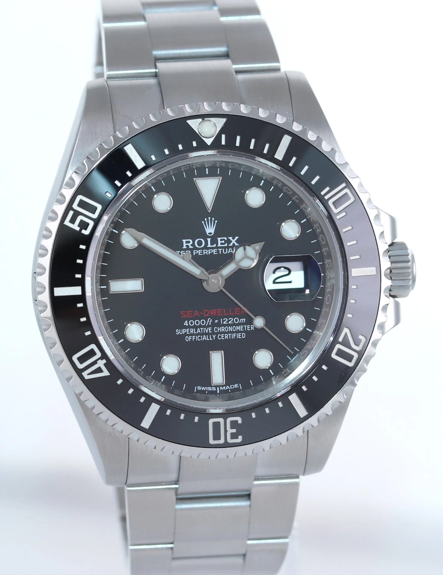 2018 MINT Rolex 126600 Red Seadweller SD43 43mm Mark 1 Mk1 Ceramic Steel Watch Box - Image 3