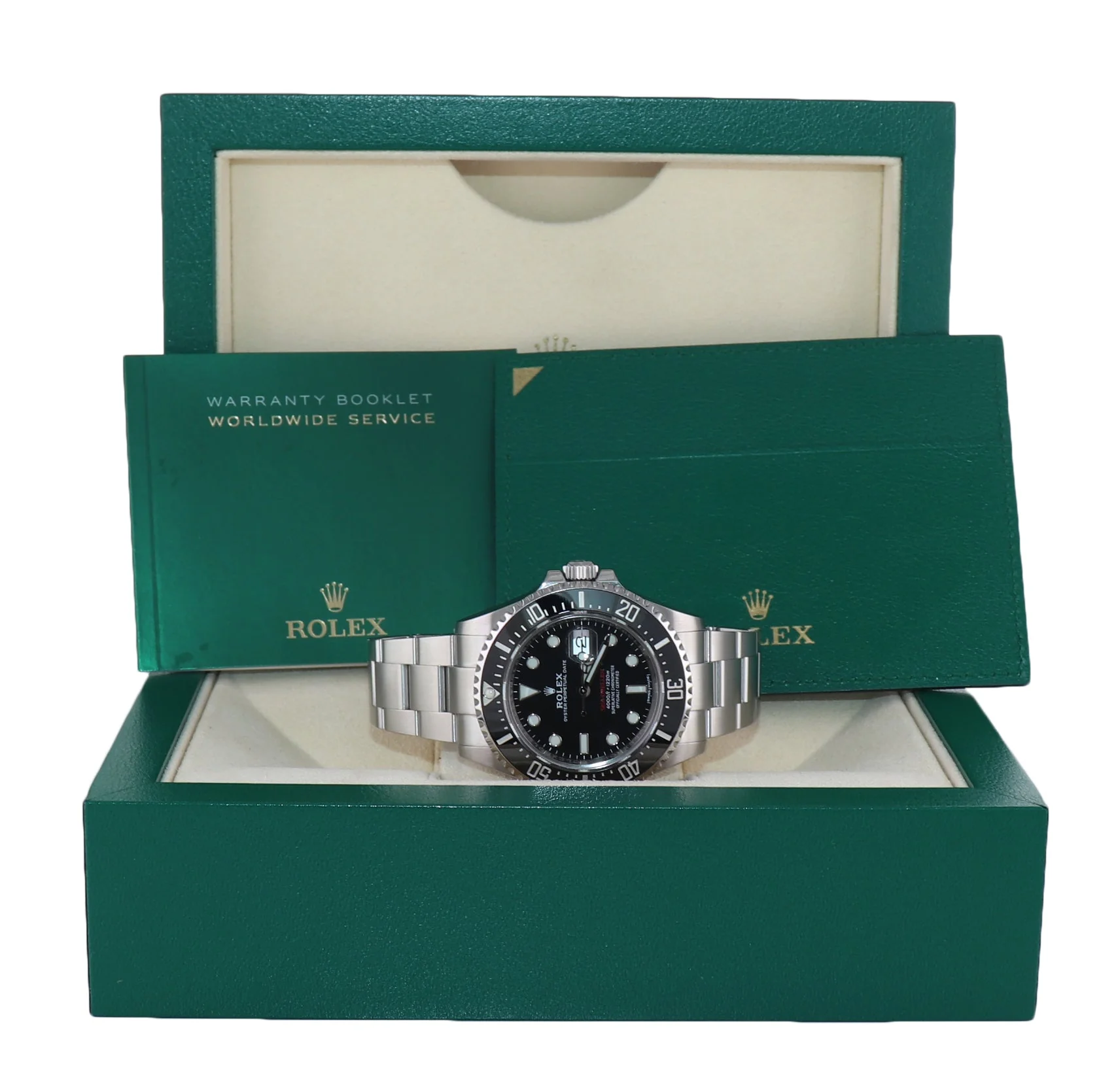 2018 MINT Rolex 126600 Red Seadweller SD43 43mm Mark 1 Mk1 Ceramic Steel Watch Box - Image 7
