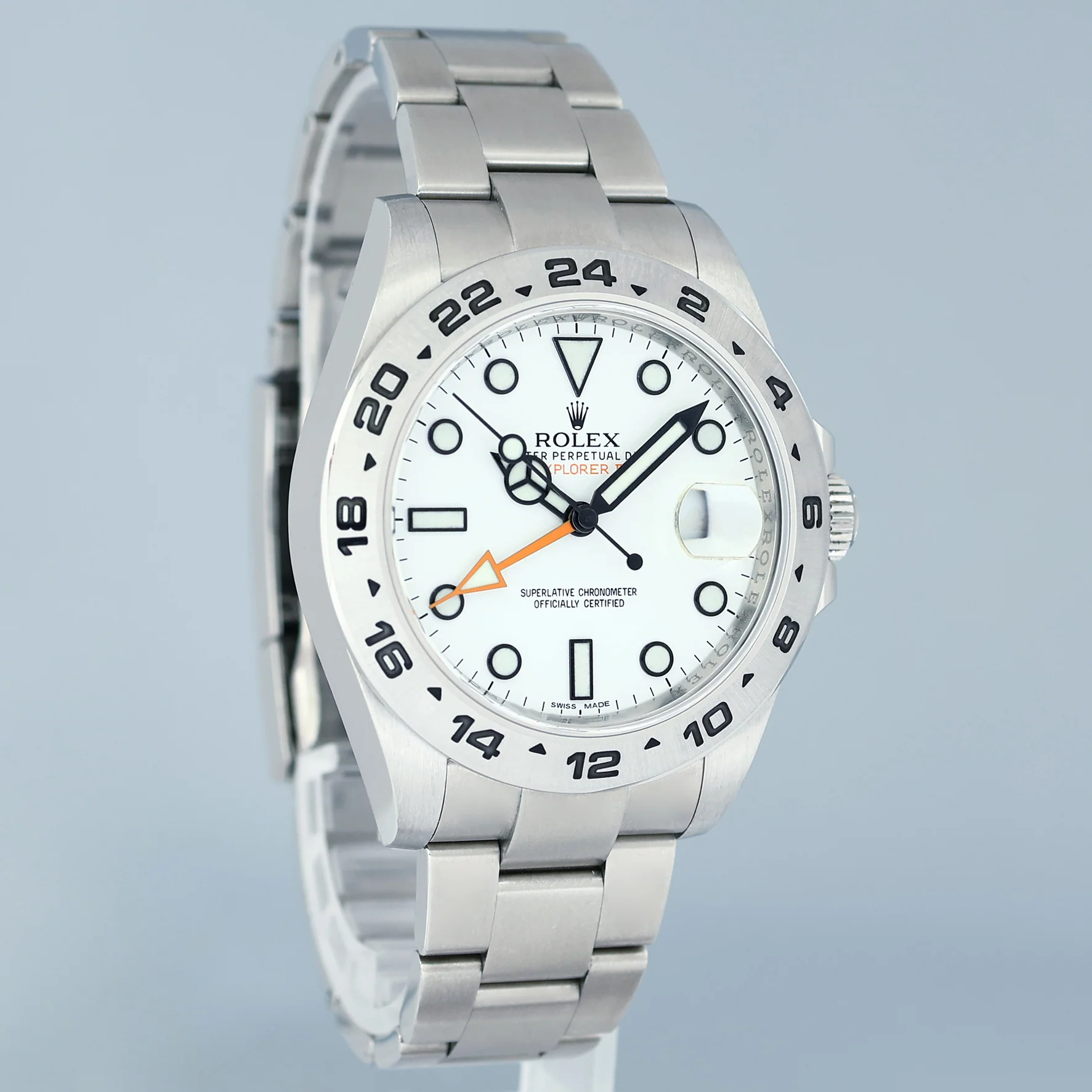 2019 MINT Rolex 216570 Explorer II Polar White Dial Steel 42mm Watch Box - Image 3