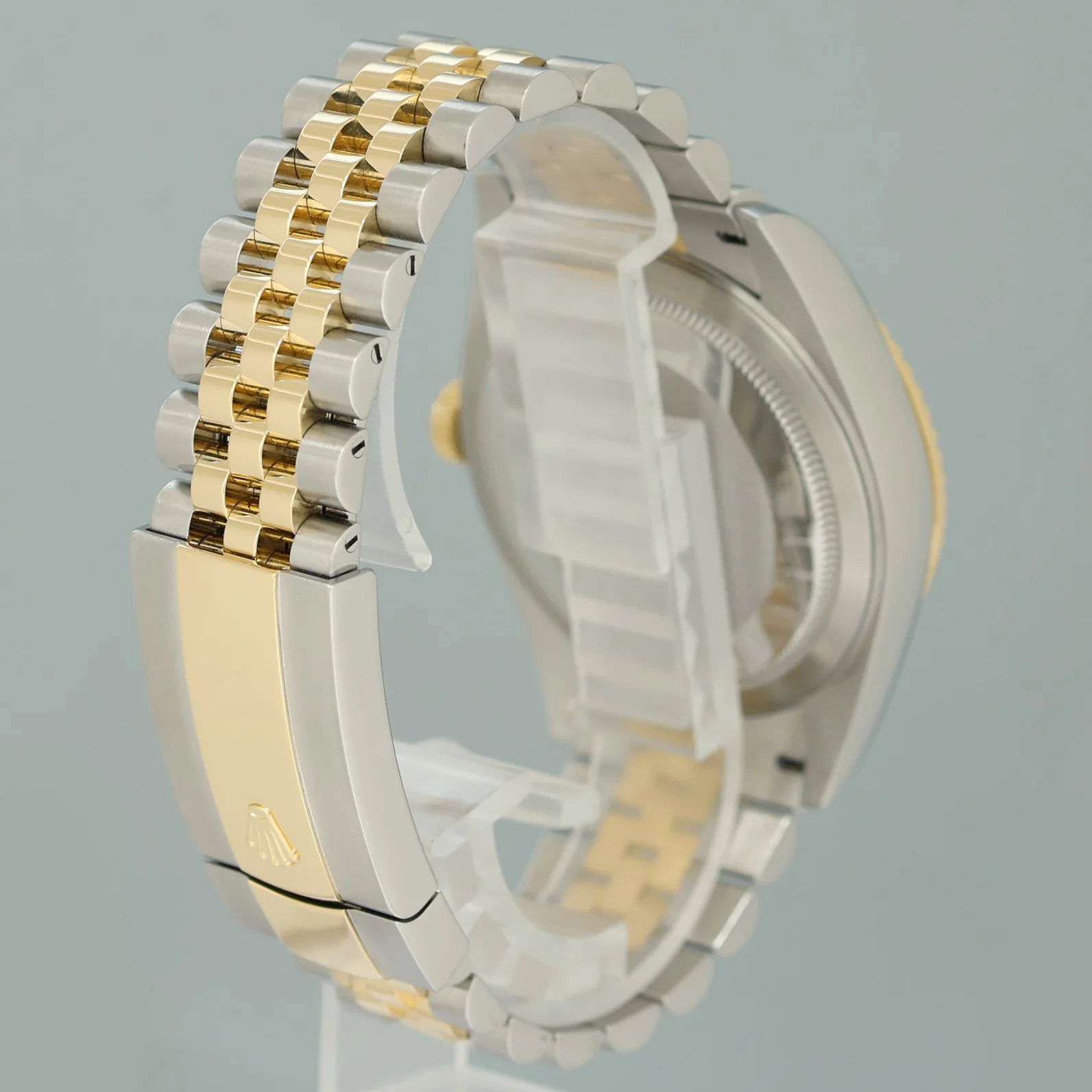 2021 NEW PAPERS Rolex 326933 Sky-Dweller 42mm White Dial Two Tone Steel Gold Jubilee Watch - Image 4