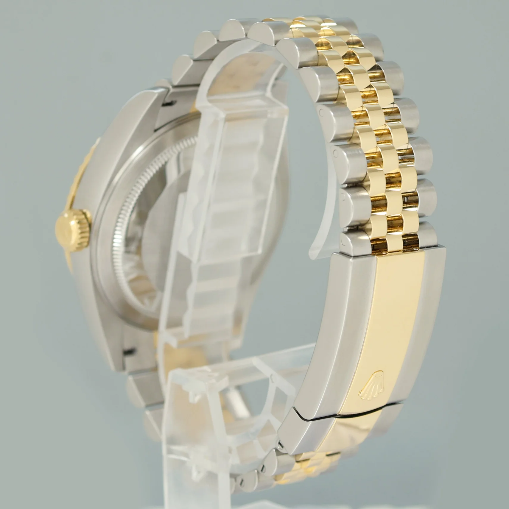 2021 NEW PAPERS Rolex 326933 Sky-Dweller 42mm White Dial Two Tone Steel Gold Jubilee Watch - Image 5