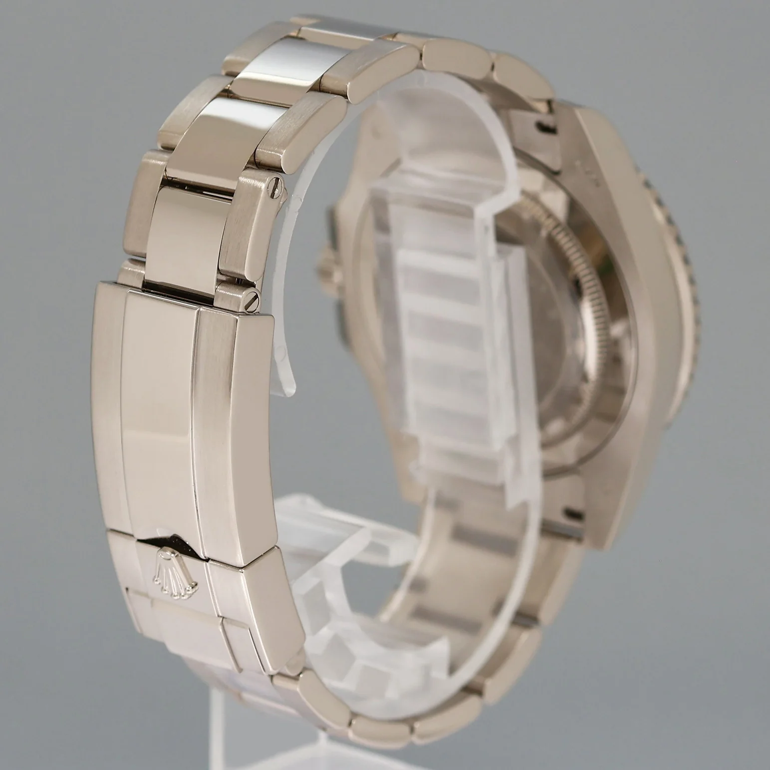 2021 NEW PAPERS Rolex GMT-Master II 126719BLRO Blue Pepsi Meteorite White Gold Watch - Image 6