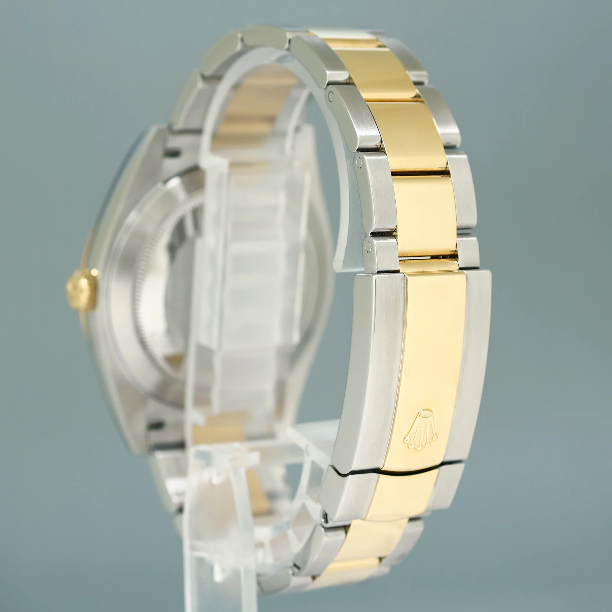 2022 MINT Rolex 126333 DateJust Wimbledon 41 Two Tone Yellow Gold 41mm Watch Box - Image 4