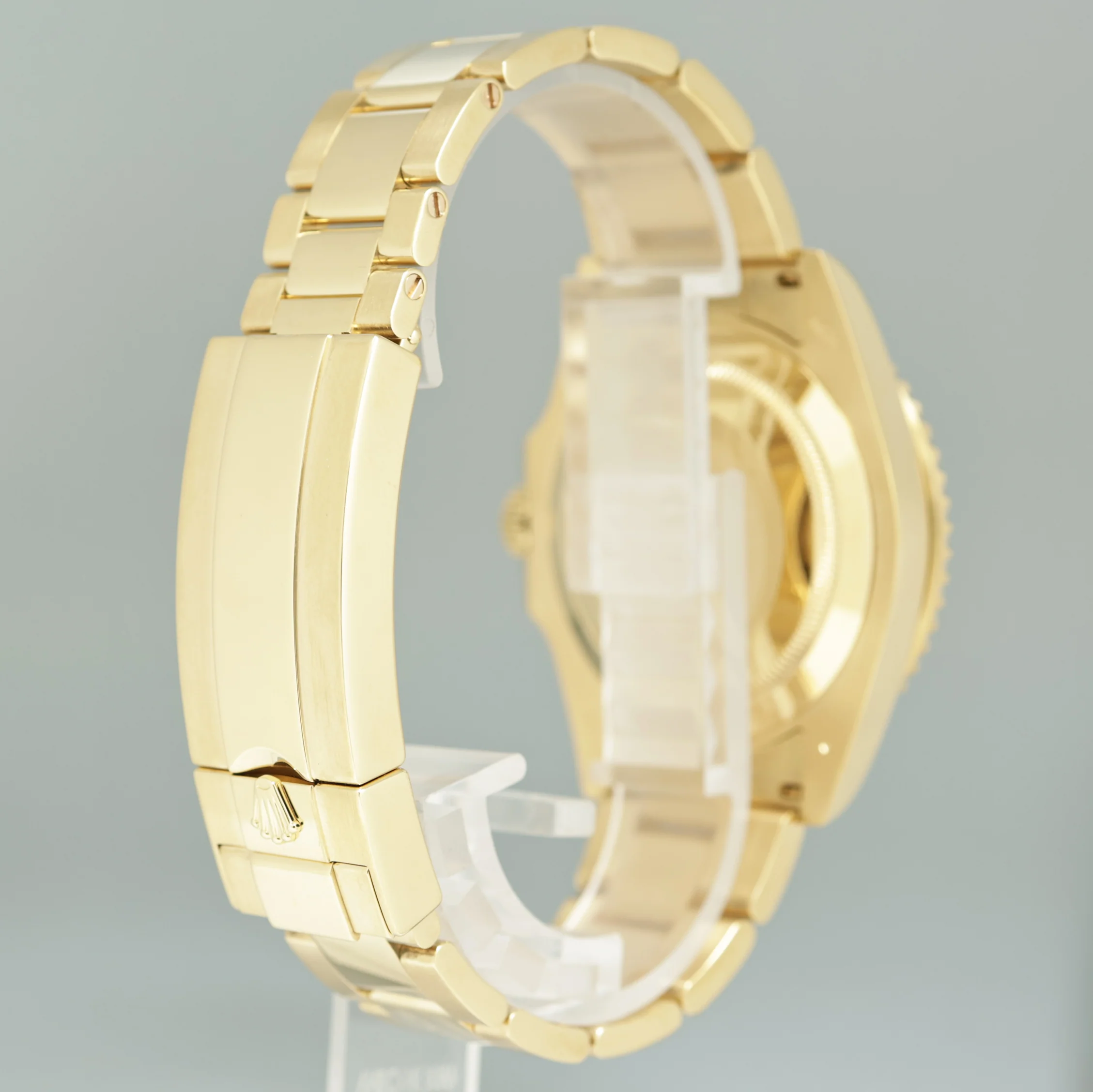 2022 NEW PAPERS Rolex 126618LB Sunburst Blue Ceramic Yellow Gold 41mm Watch Box - Image 5