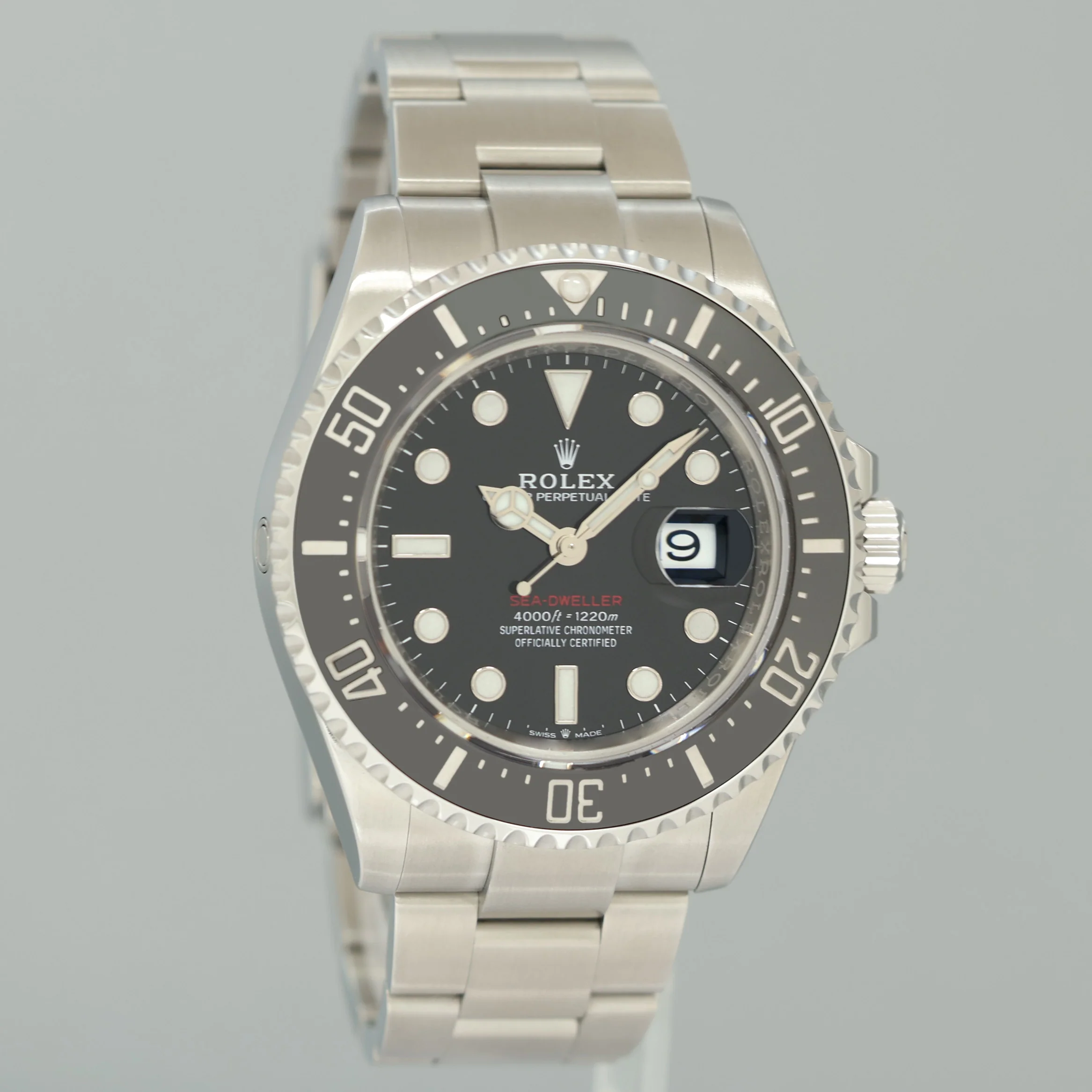 2022 NEW PAPERS Rolex Red Seadweller SD43 126600 43mm Mark 2 Watch Box - Image 3