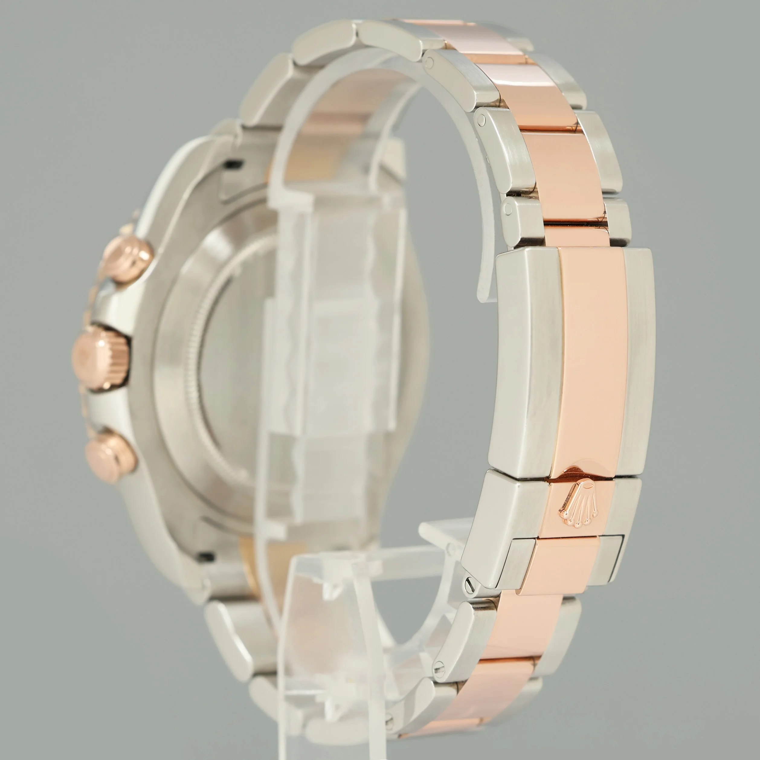 2023 NEW PAPERS Rolex Yacht-Master II 116681 Steel Everose Gold Mercedes Hands Watch Box - Image 4
