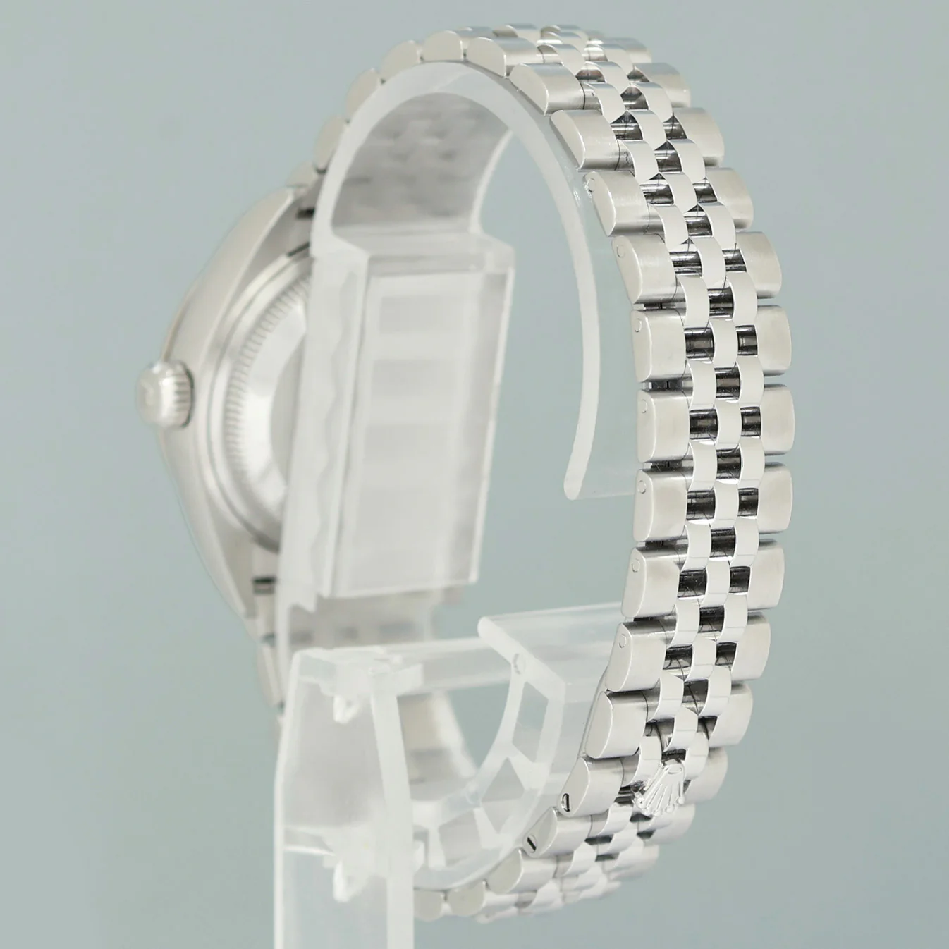 MINT 2023 PAPERS Ladies Rolex 279174 DateJust 26mm MOP Diamond Fluted Jubilee Watch - Image 4