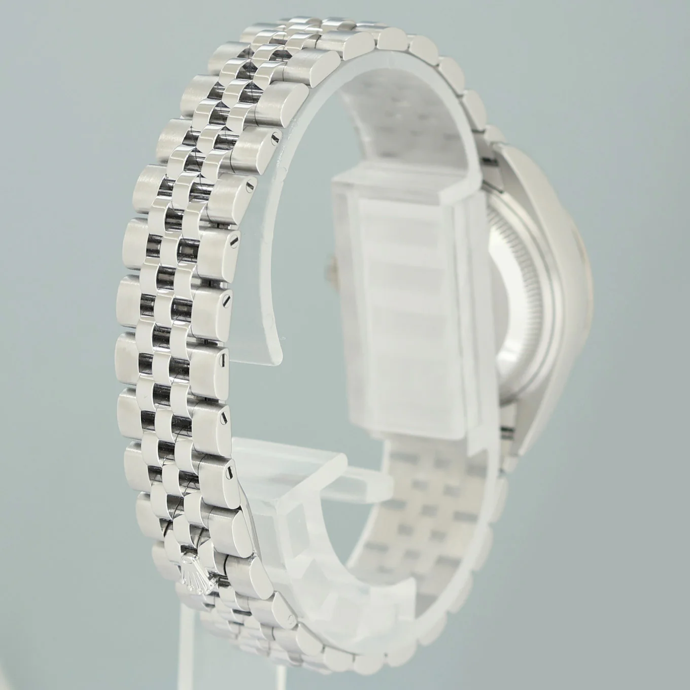 MINT 2023 PAPERS Ladies Rolex 279174 DateJust 26mm MOP Diamond Fluted Jubilee Watch - Image 6