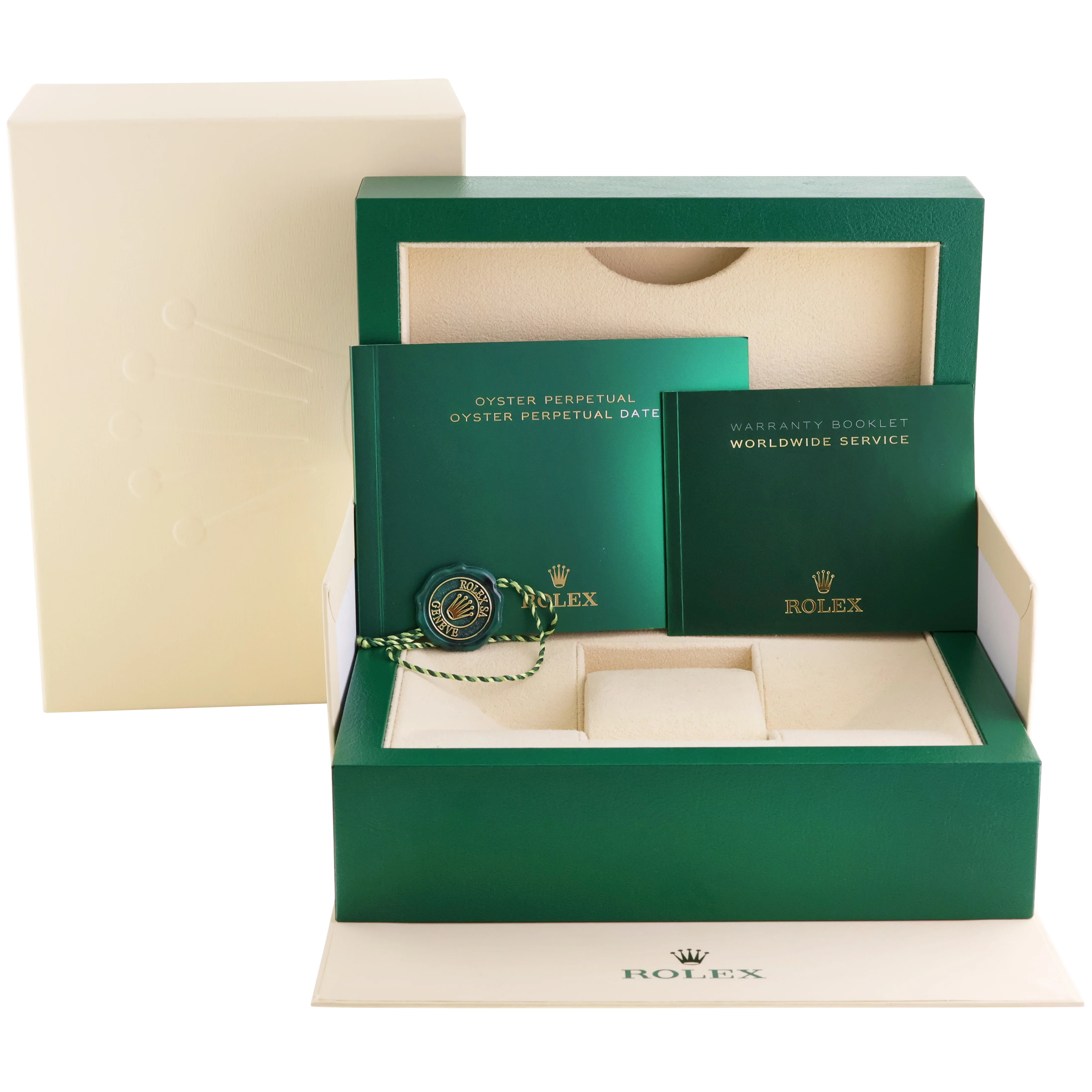 2024 MINT Rolex 124300 Oyster Perpetual 41mm Green Dial Oyster Watch Box - Image 7