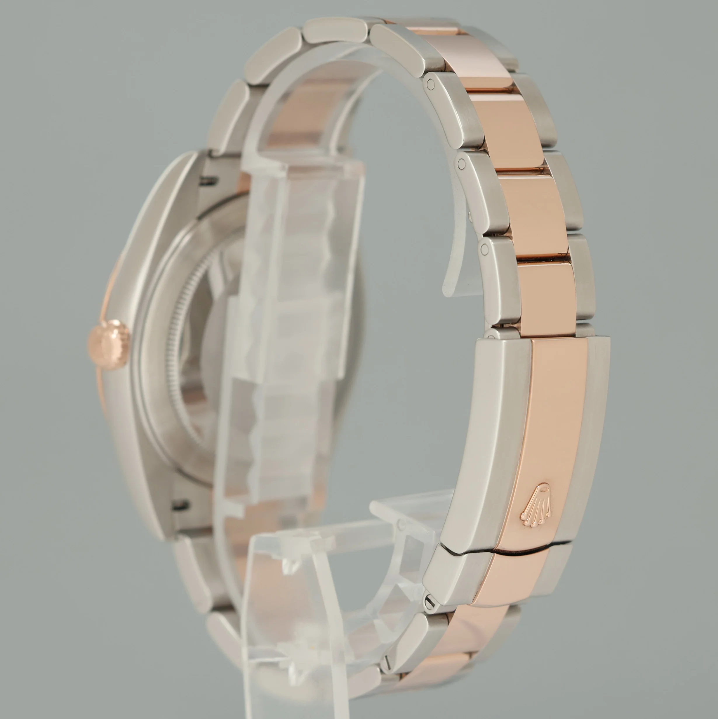 2024 NEW PAPERS Rolex DateJust 41 126331 Diamond Rose Gold Two-Tone Watch Box - Image 4