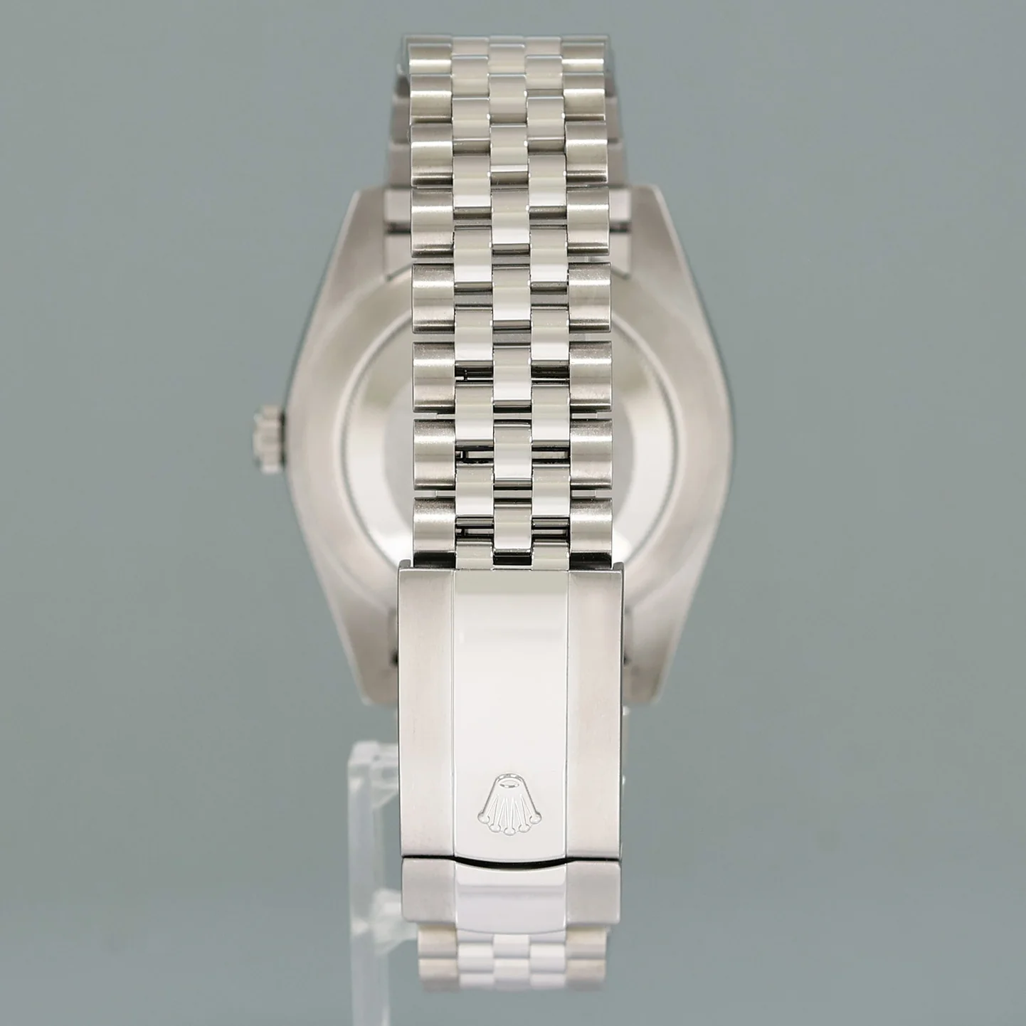 2024 NEW Rolex DateJust 41 Blue Diamond Jubilee White Gold Fluted 126334 Watch Box - Image 5