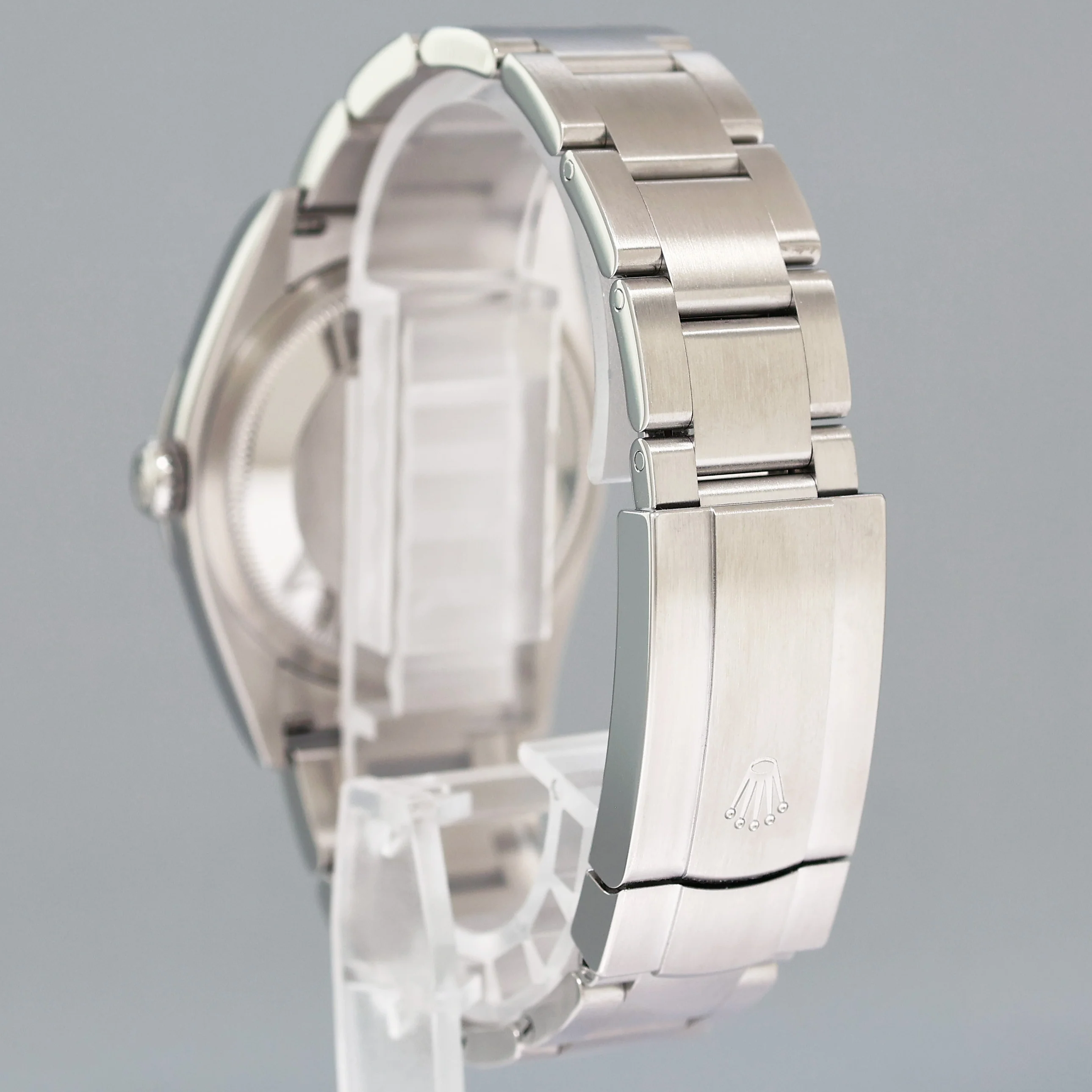 2025 MINT Rolex Oyster Perpetual 126000 Pistachio Steel 36mm Watch Box - Image 4