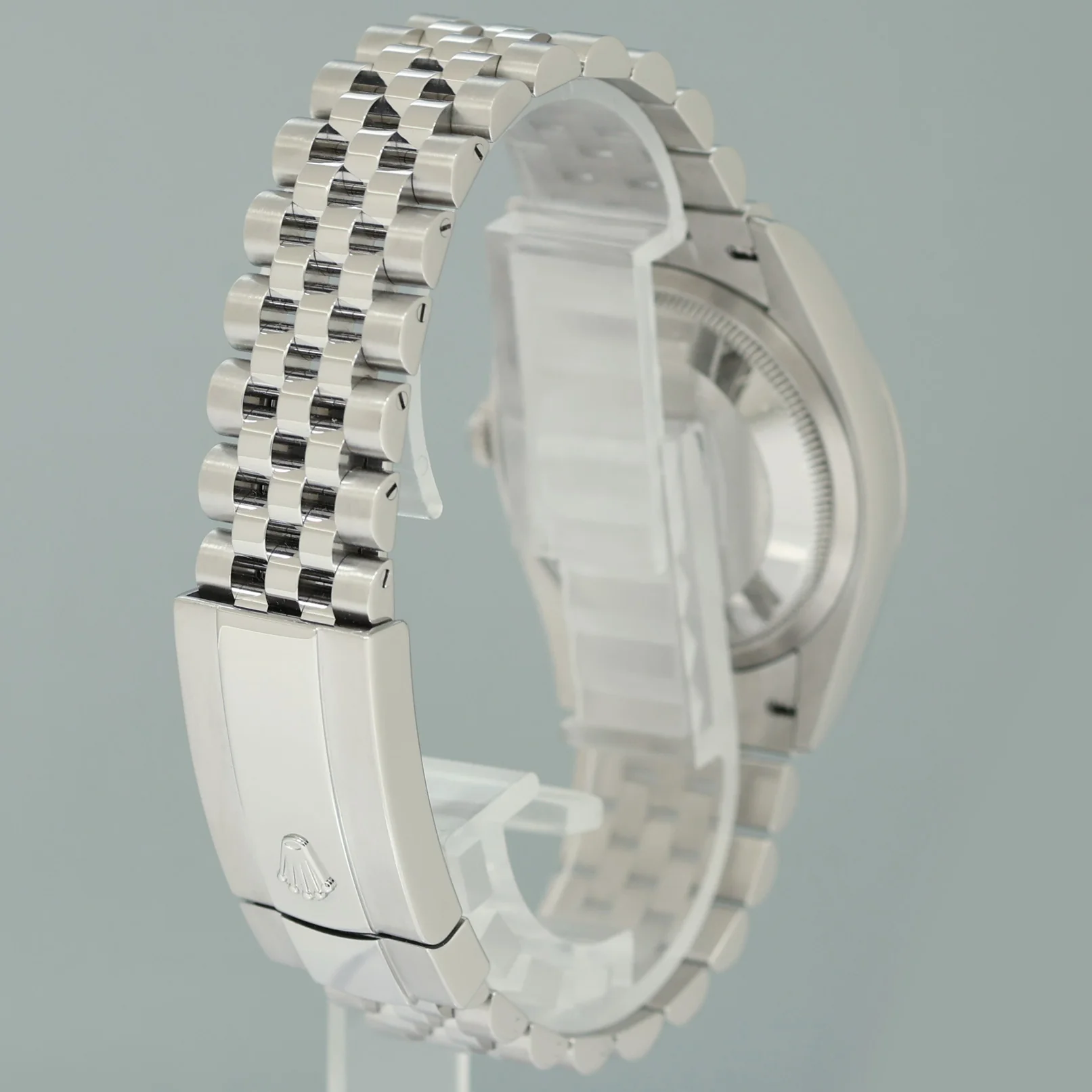 2025 NEW PAPERS Rolex 126200 DateJust 36mm Blue Stick Steel Jubilee Band Watch - Image 6
