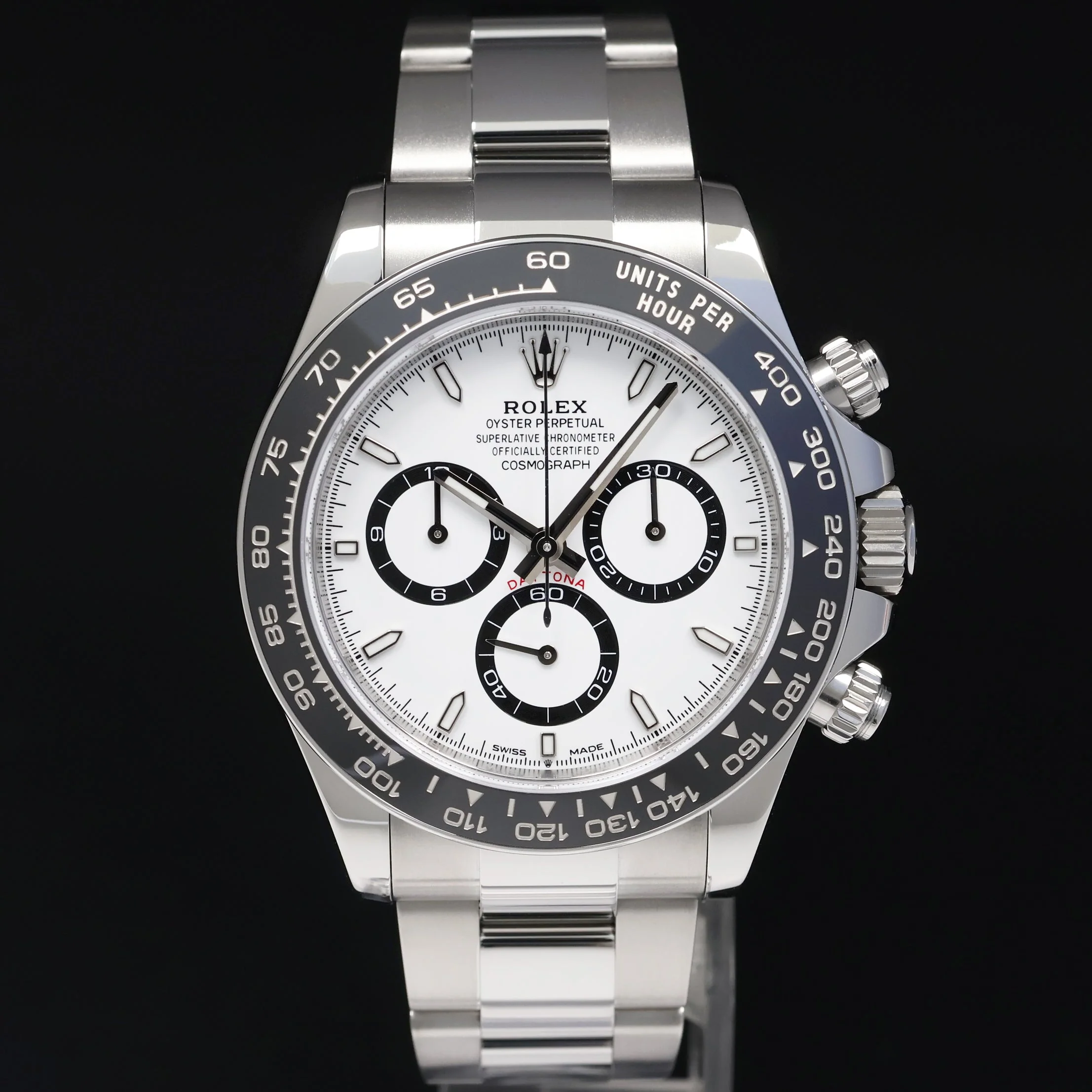 2025 NEW PAPERS Rolex 126500LN Daytona White Panda Ceramic Steel Watch Box - Image 2