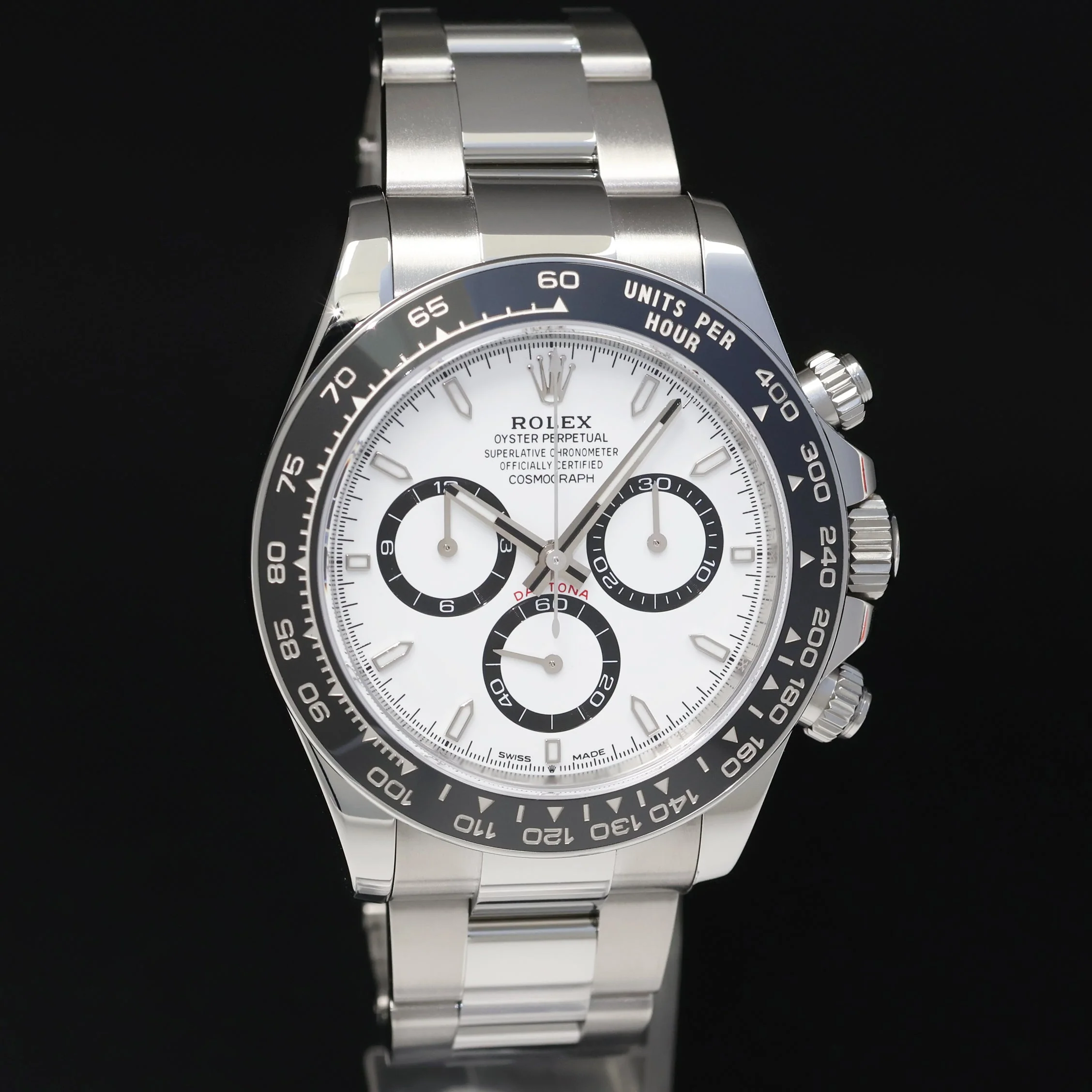 2025 NEW PAPERS Rolex 126500LN Daytona White Panda Ceramic Steel Watch Box - Image 3