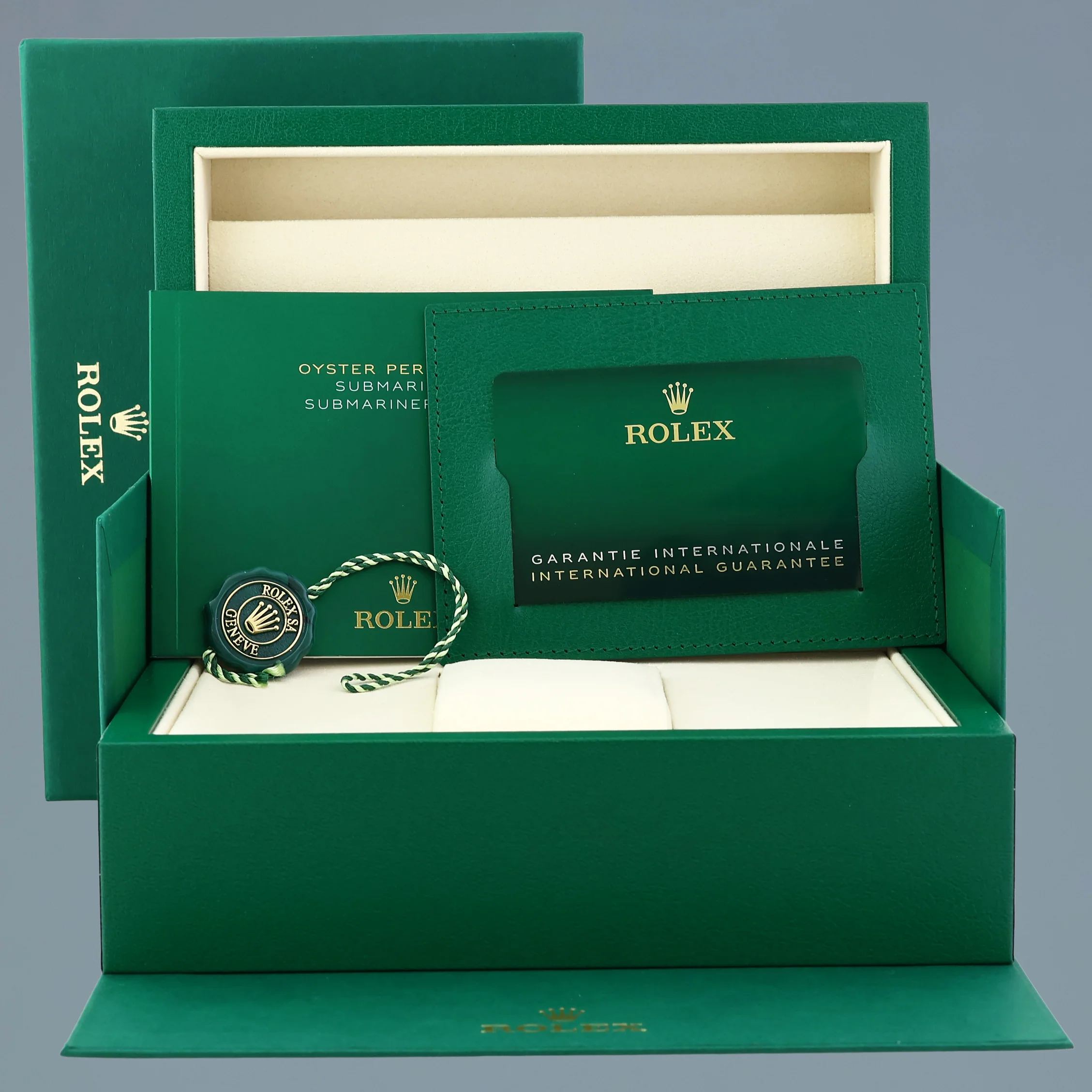 2025 NEW PAPERS Rolex 126610LN Submariner 41mm Steel Black Ceramic Watch Box - Image 7