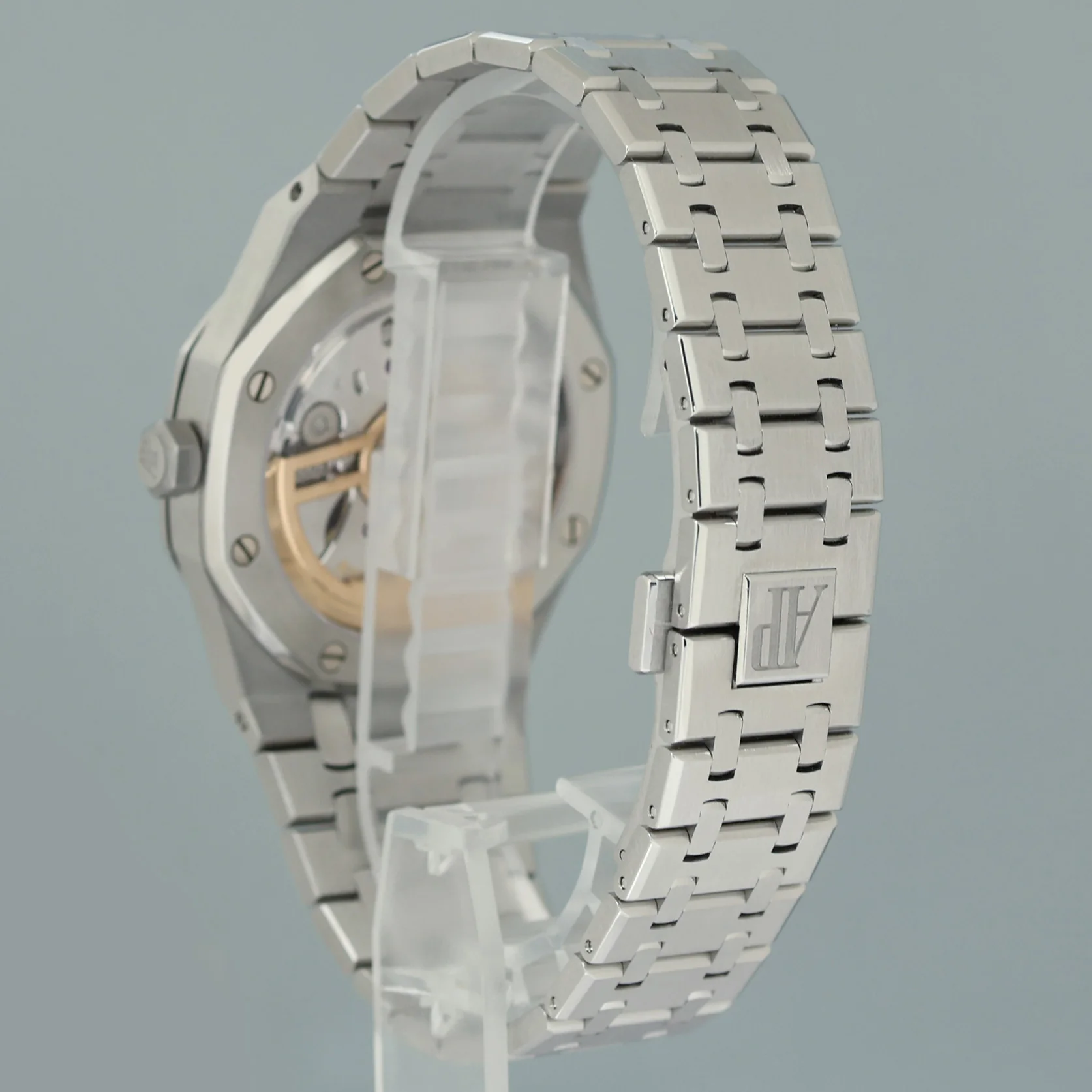 2026 AP SERVICE MINT PAPERS Audemars Piguet Royal Oak Steel 15510ST Grey Watch - Image 4