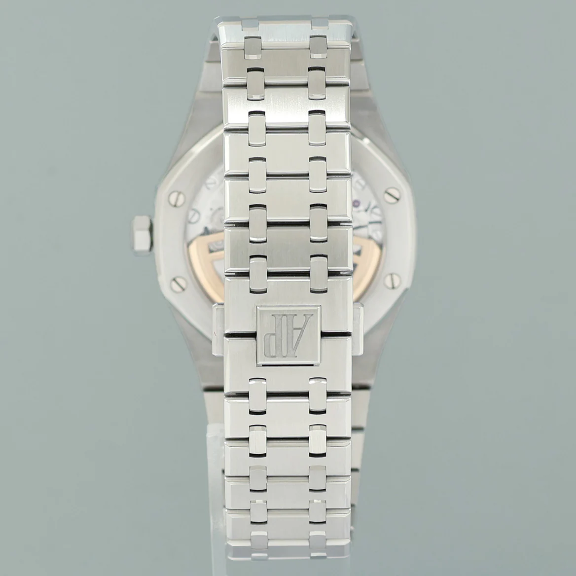 2026 AP SERVICE MINT PAPERS Audemars Piguet Royal Oak Steel 15510ST Grey Watch - Image 5