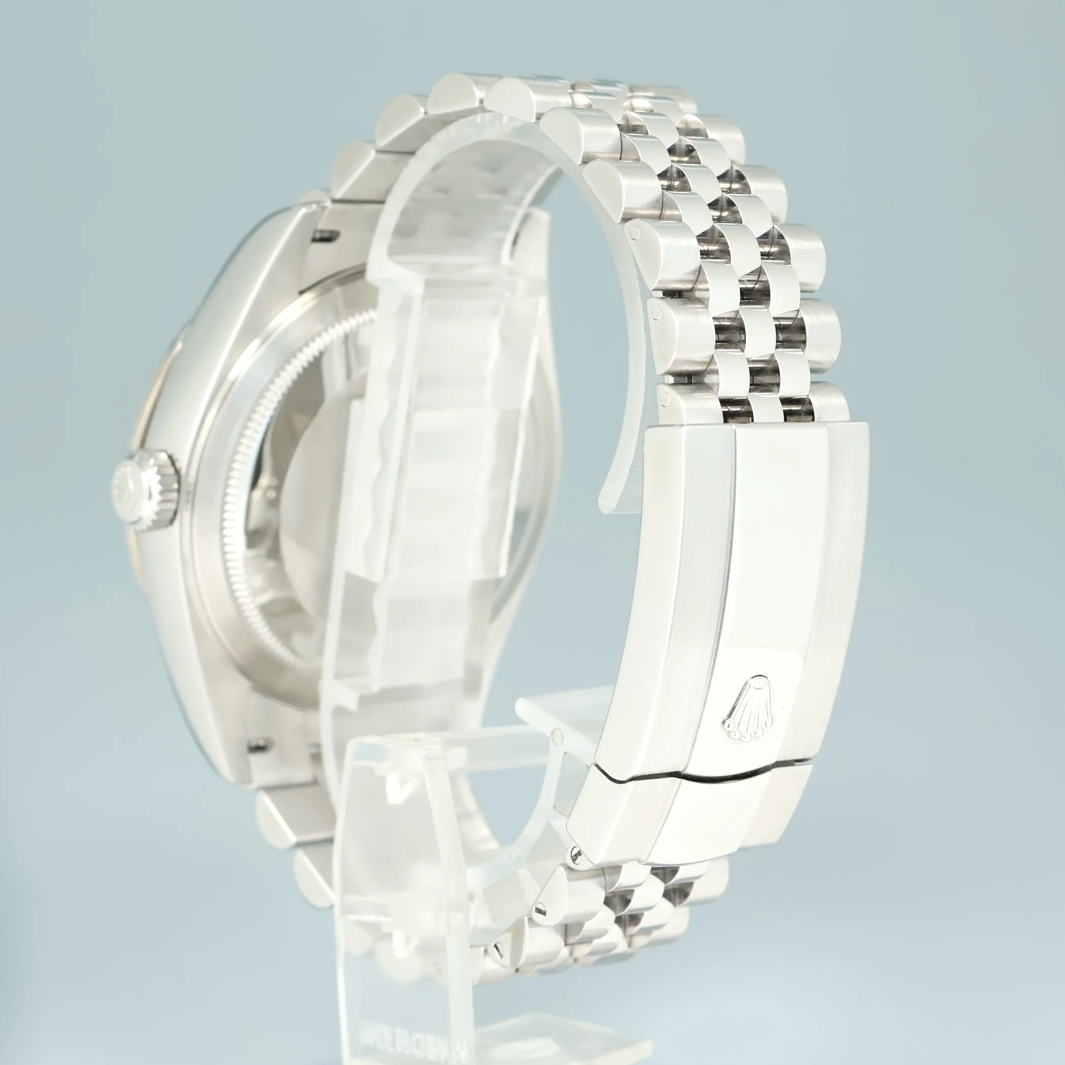 2026 NEW PAPERS Rolex 336934 Sky-Dweller Steel White Jubilee Fluted 42mm Watch Box - Image 4