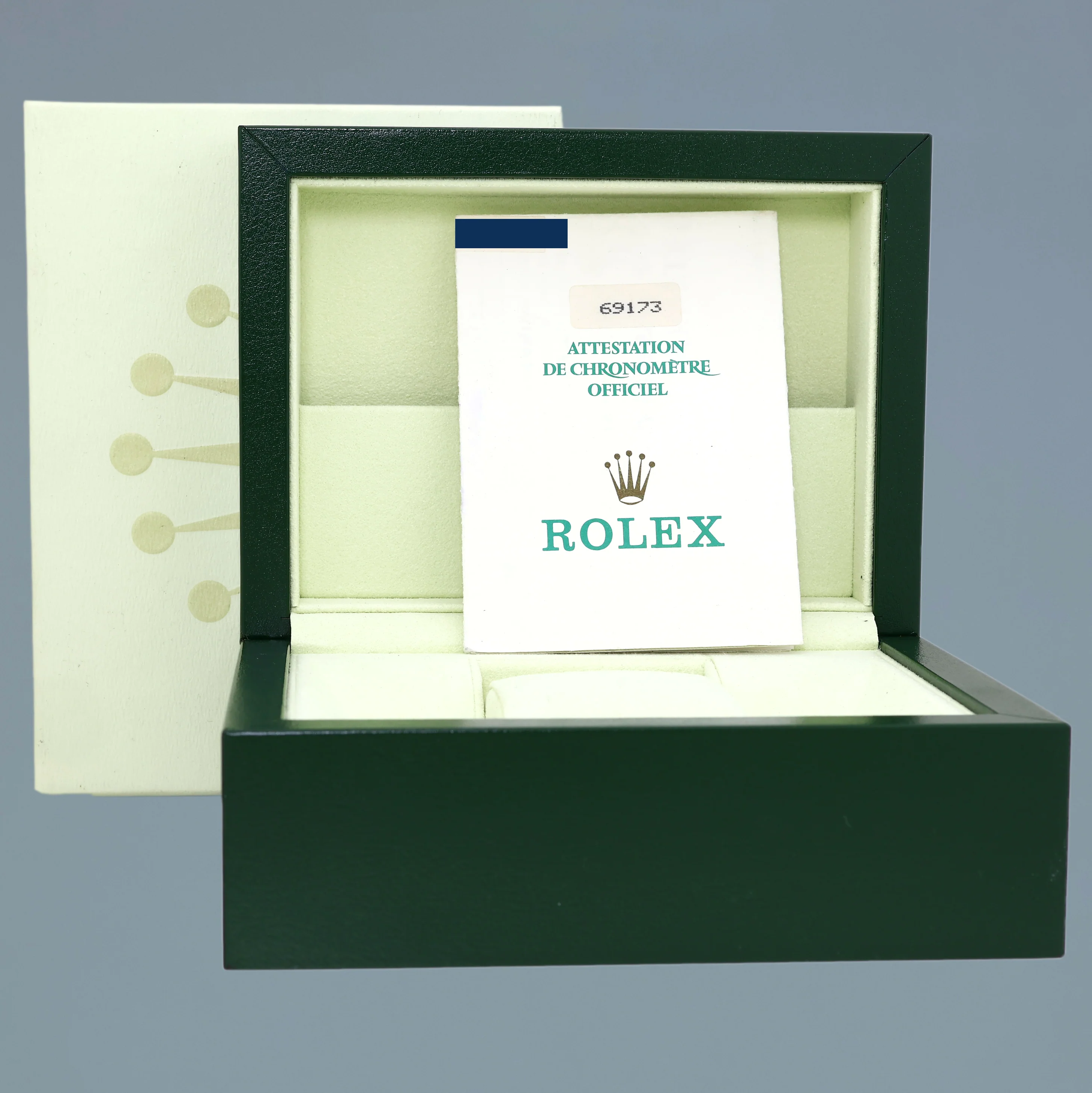 PAPERS Pearl Diamond Ladies Rolex 26mm DateJust 69173 Two Tone Gold Jubilee Watch - Image 7