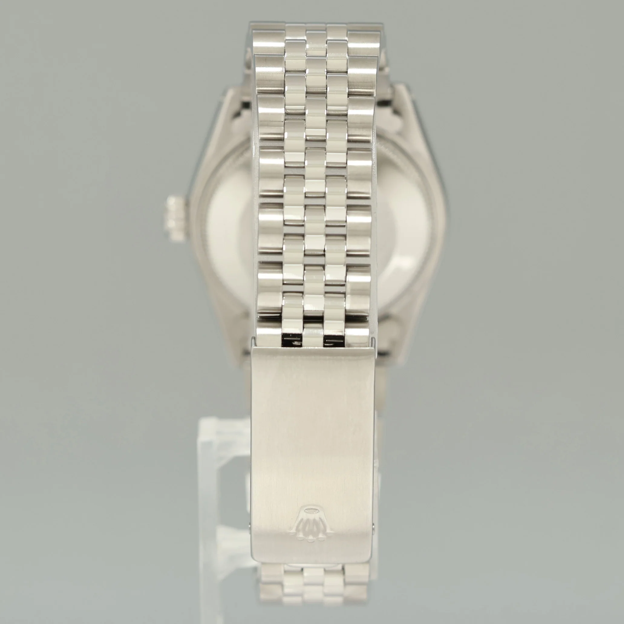 MINT Blue Diamond Ladies Rolex Midsize 31mm Datejust Jubilee Steel 68274 Watch Box - Image 5