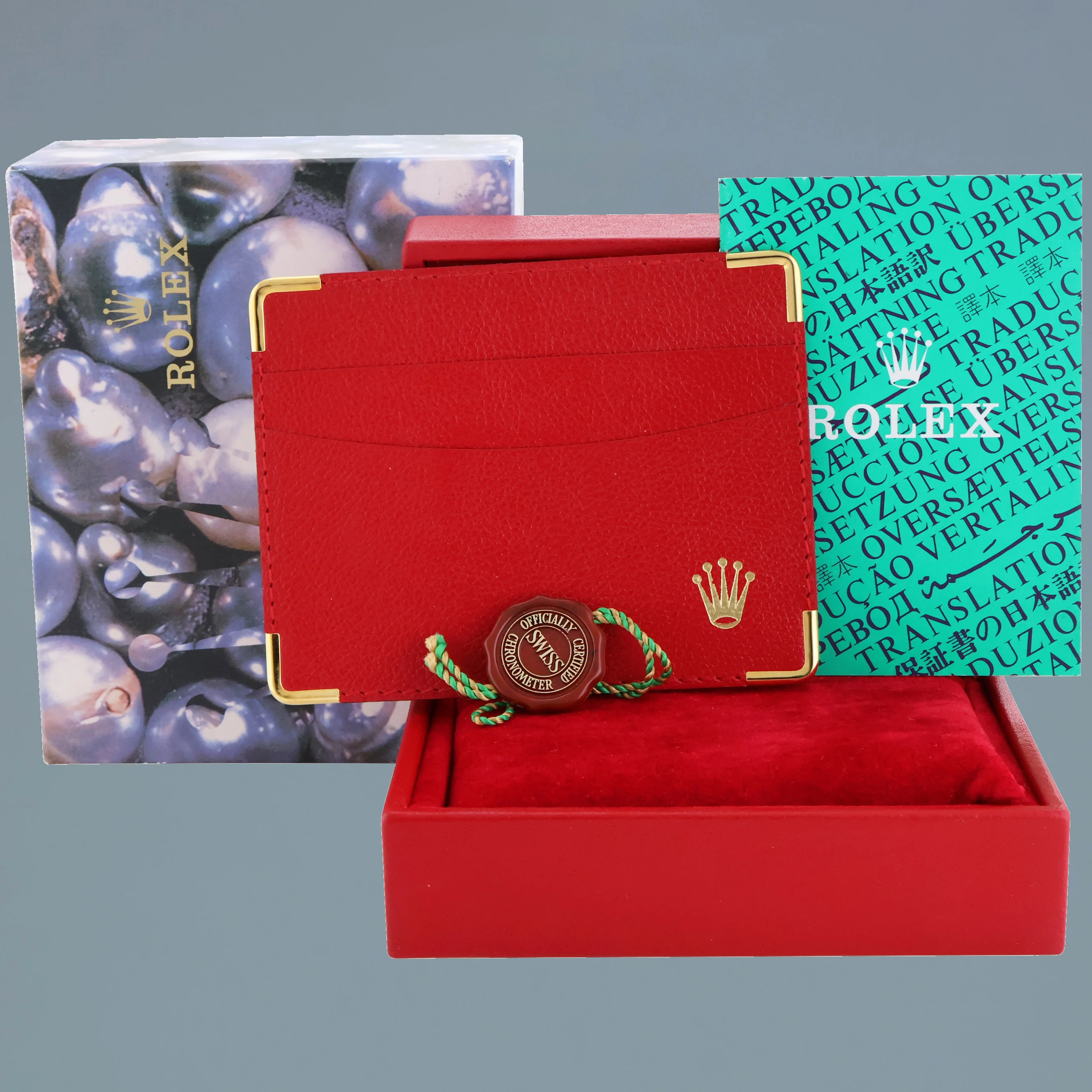 MINT Blue Diamond Ladies Rolex Midsize 31mm Datejust Jubilee Steel 68274 Watch Box - Image 7