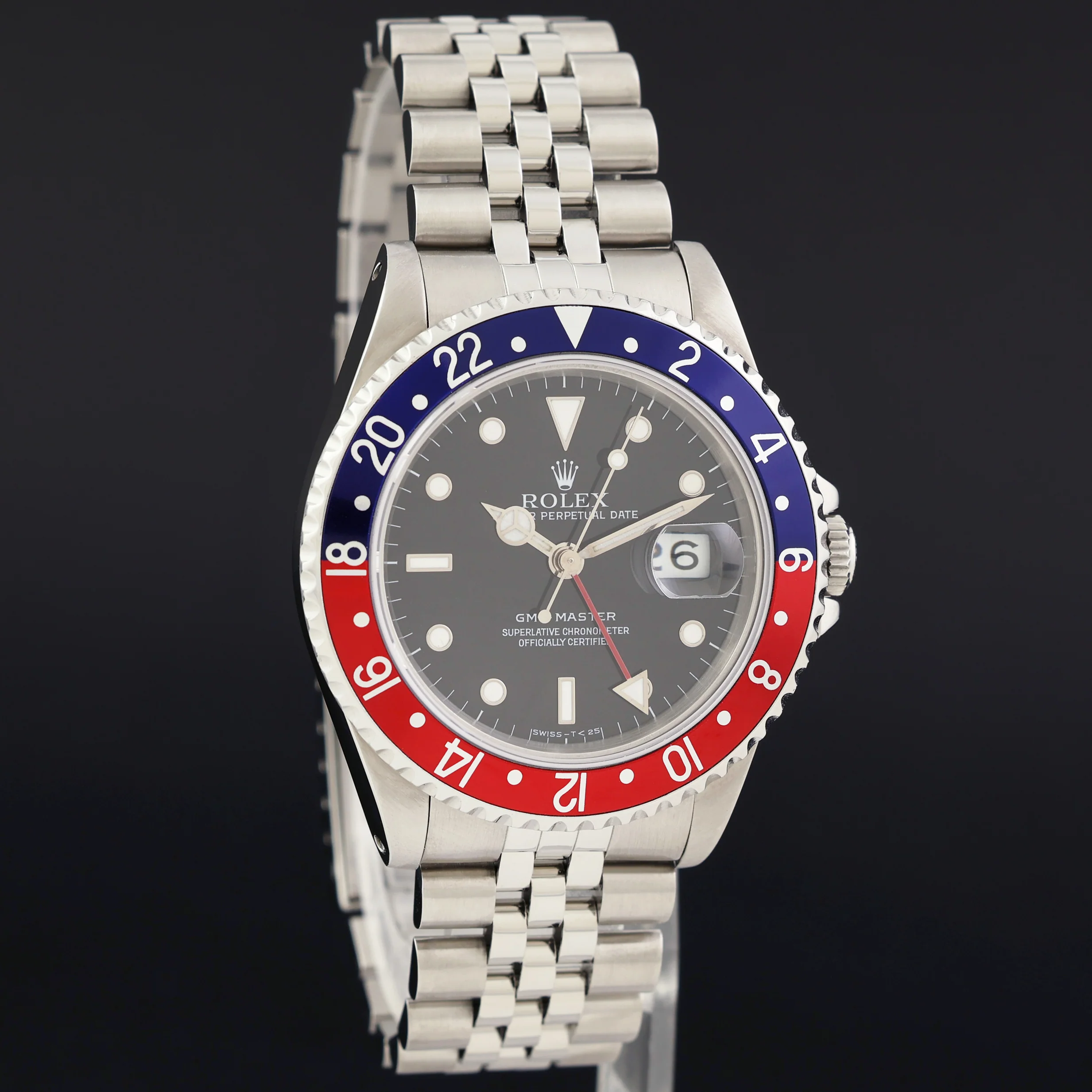 1991 MINT Rolex GMT-Master 16700 Pepsi Red Blue Jubilee 40mm Steel Watch Box - Image 3