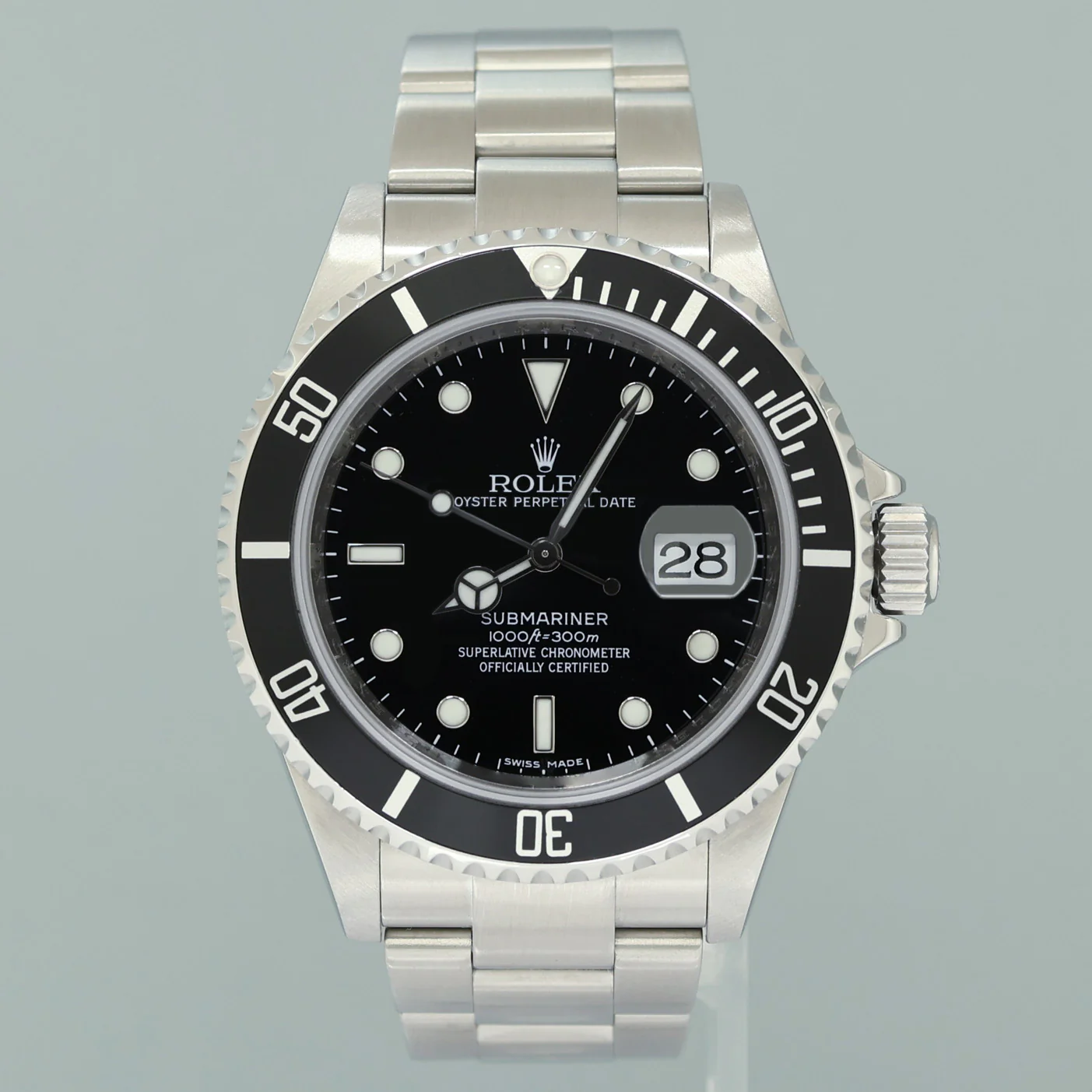 MINT 2009 Rolex 16610LN Submariner Date Stainless Steel Black Watch Box - Image 2