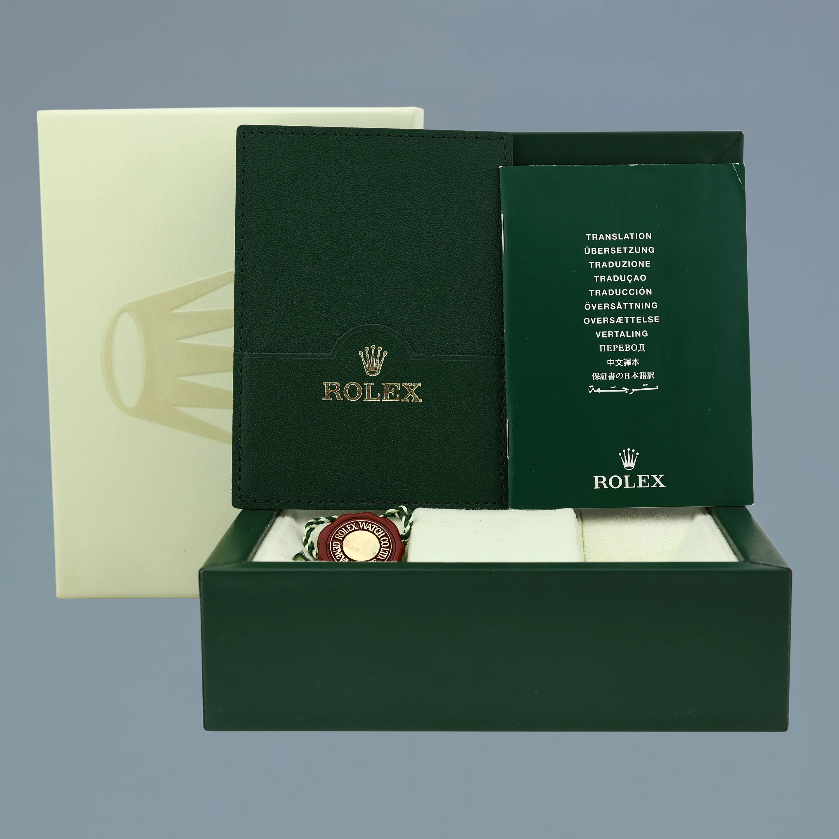 MINT 2009 Rolex 16610LN Submariner Date Stainless Steel Black Watch Box - Image 7