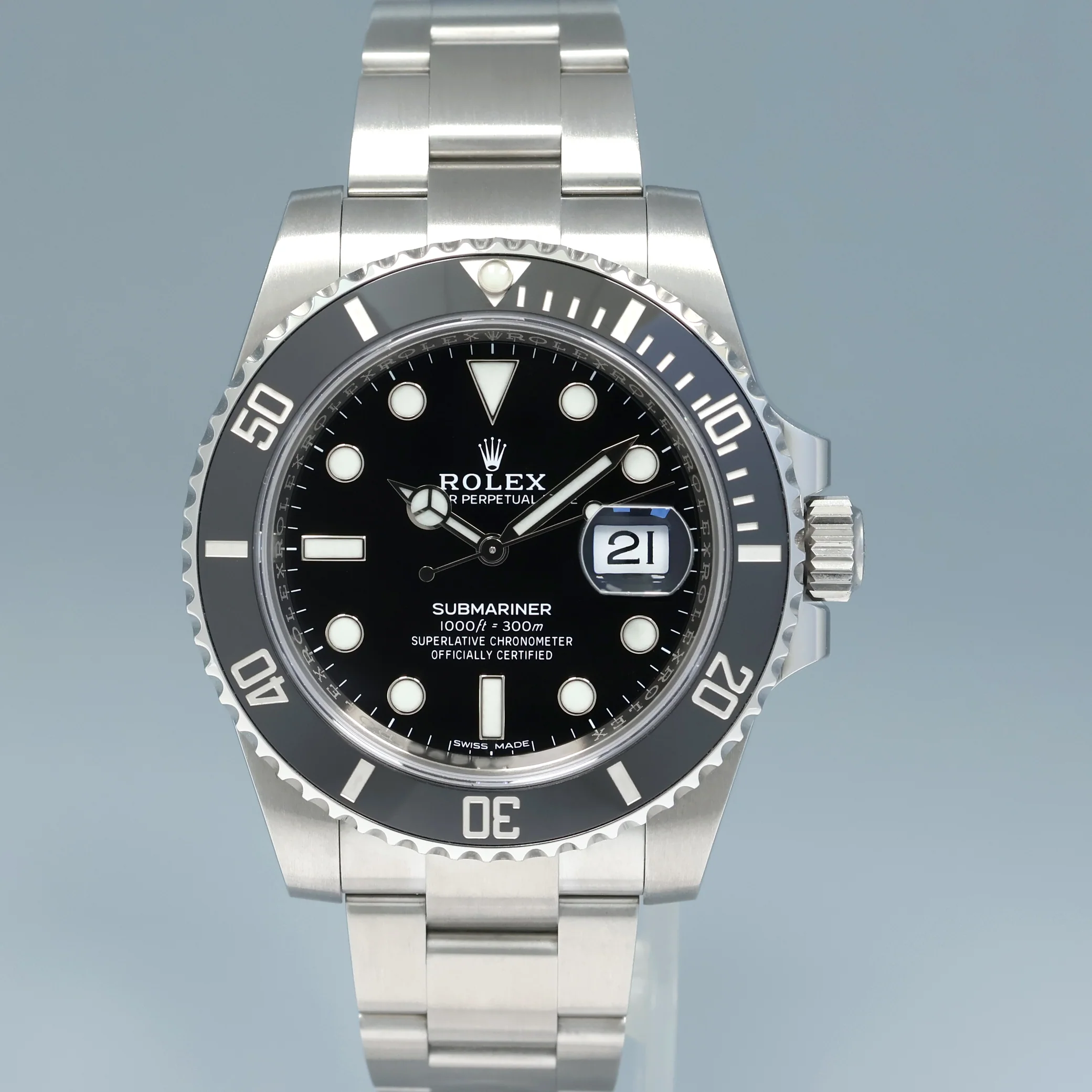 MINT 2017 PAPERS 116610LN Rolex Submariner Date Steel 40mm Black Dial Ceramic Watch - Image 2