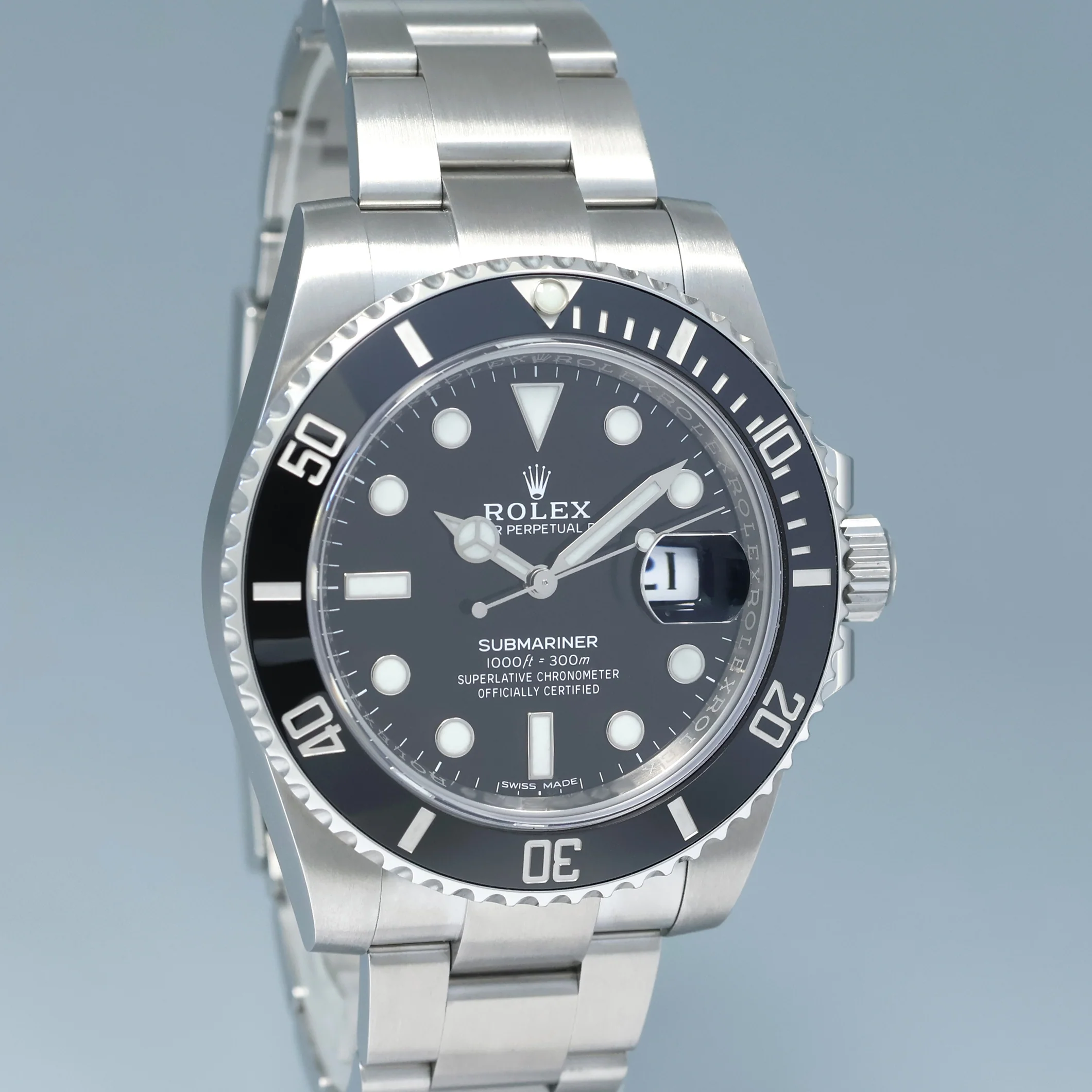 MINT 2017 PAPERS 116610LN Rolex Submariner Date Steel 40mm Black Dial Ceramic Watch - Image 3