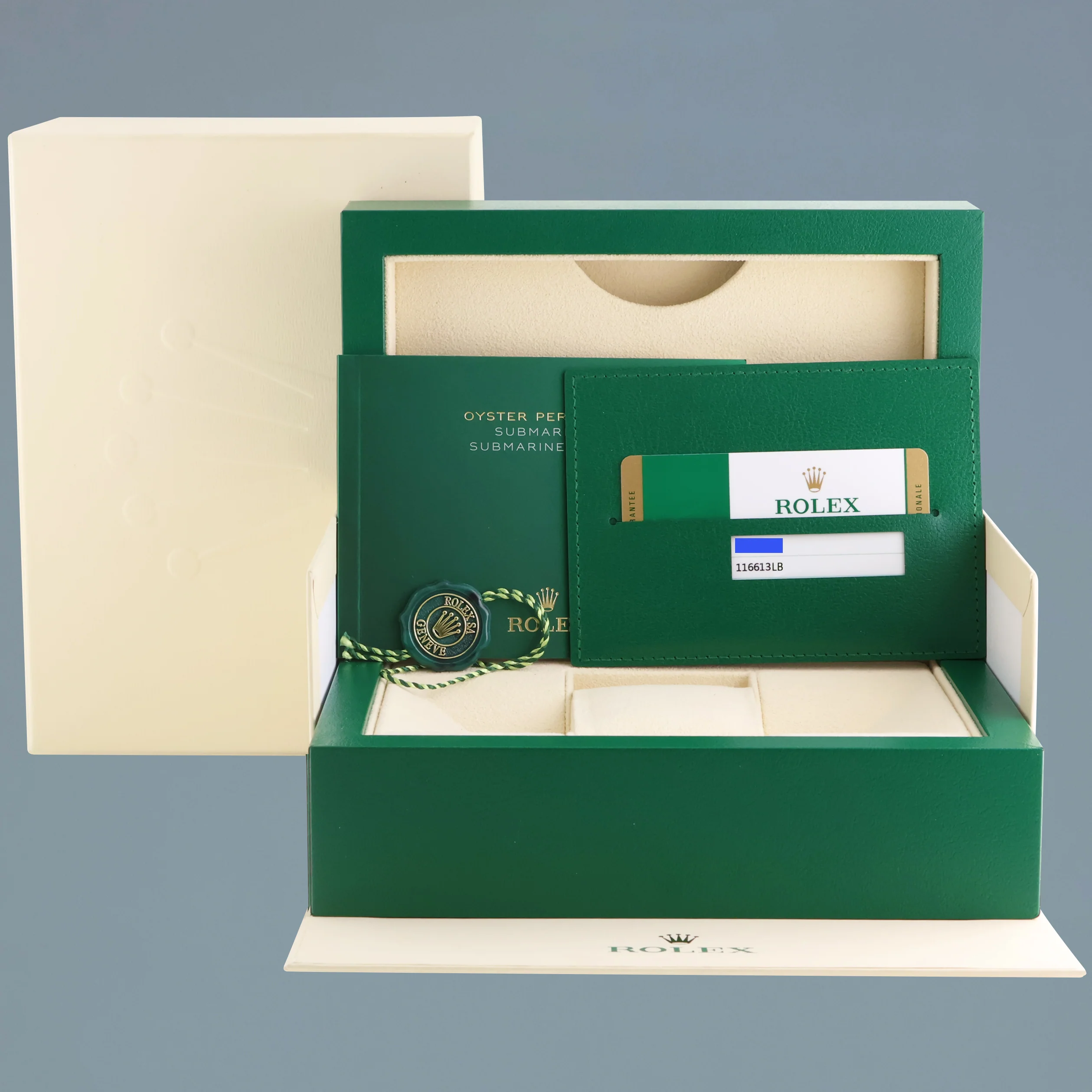 MINT 2018 PAPERS Rolex 116613LB Submariner Blue Ceramic Two Tone Yellow Gold Watch - Image 7