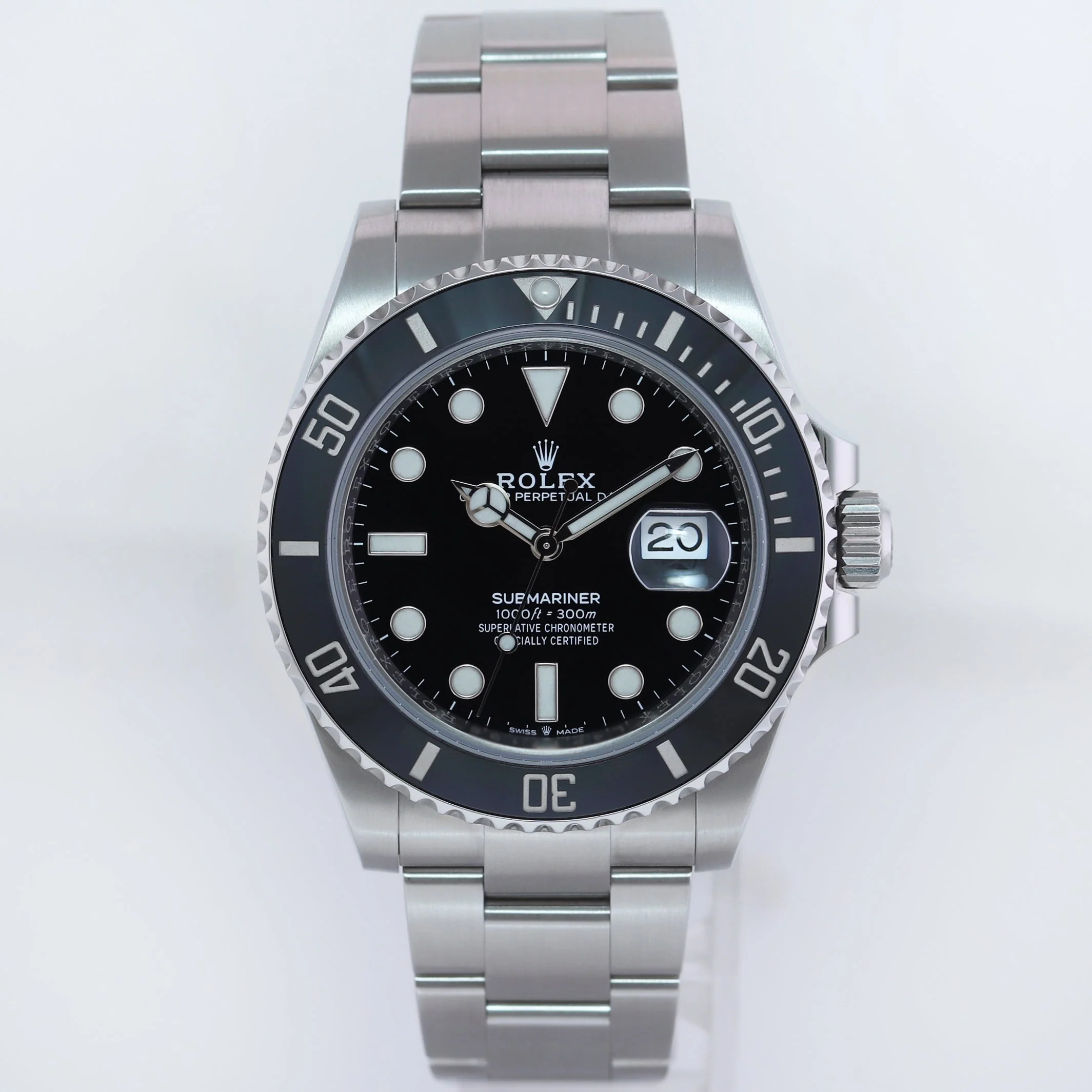 MINT 2022 Rolex 126610LN Submariner 41mm Black Ceramic Stainless Steel Watch Box - Image 2