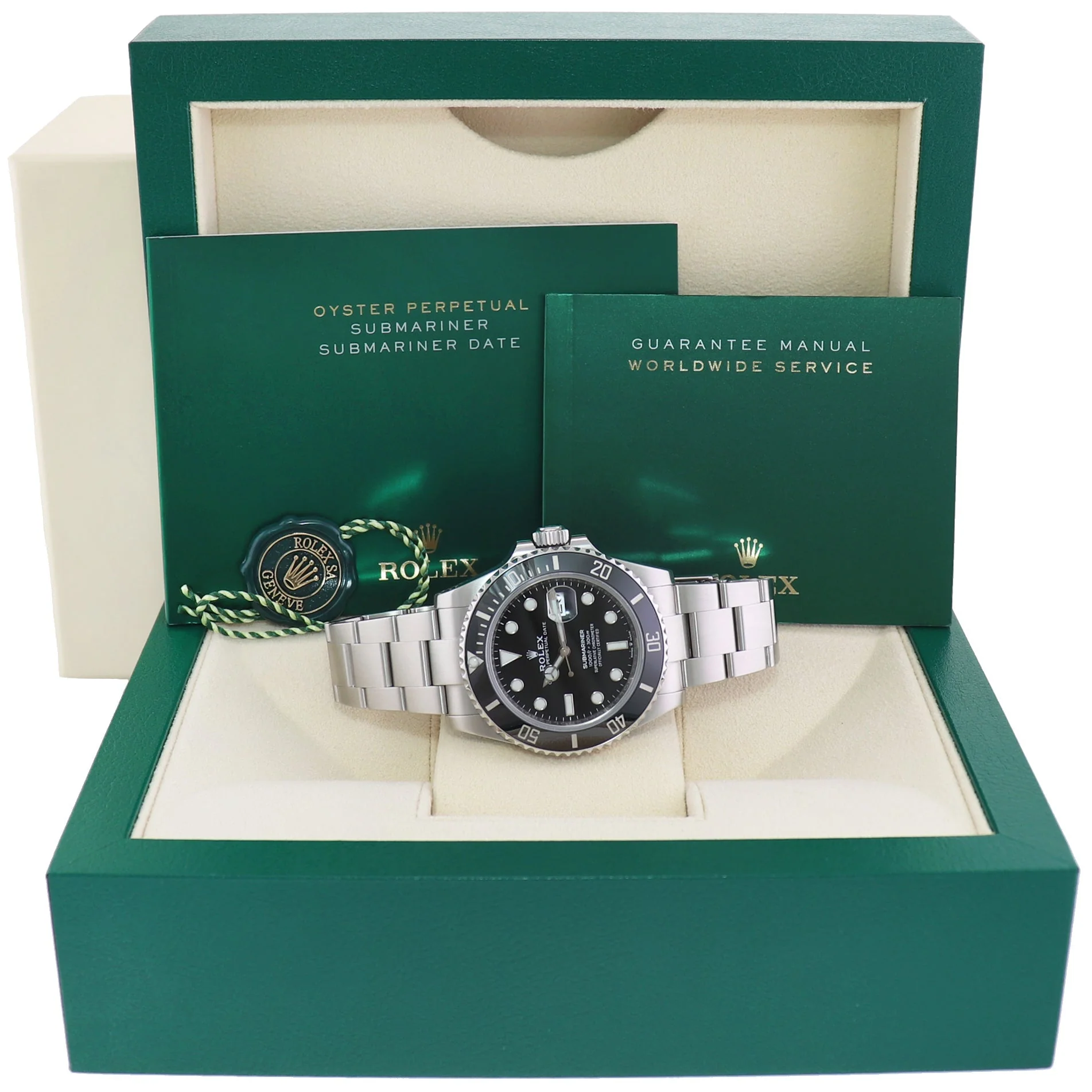 MINT 2022 Rolex 126610LN Submariner 41mm Black Ceramic Stainless Steel Watch Box - Image 8