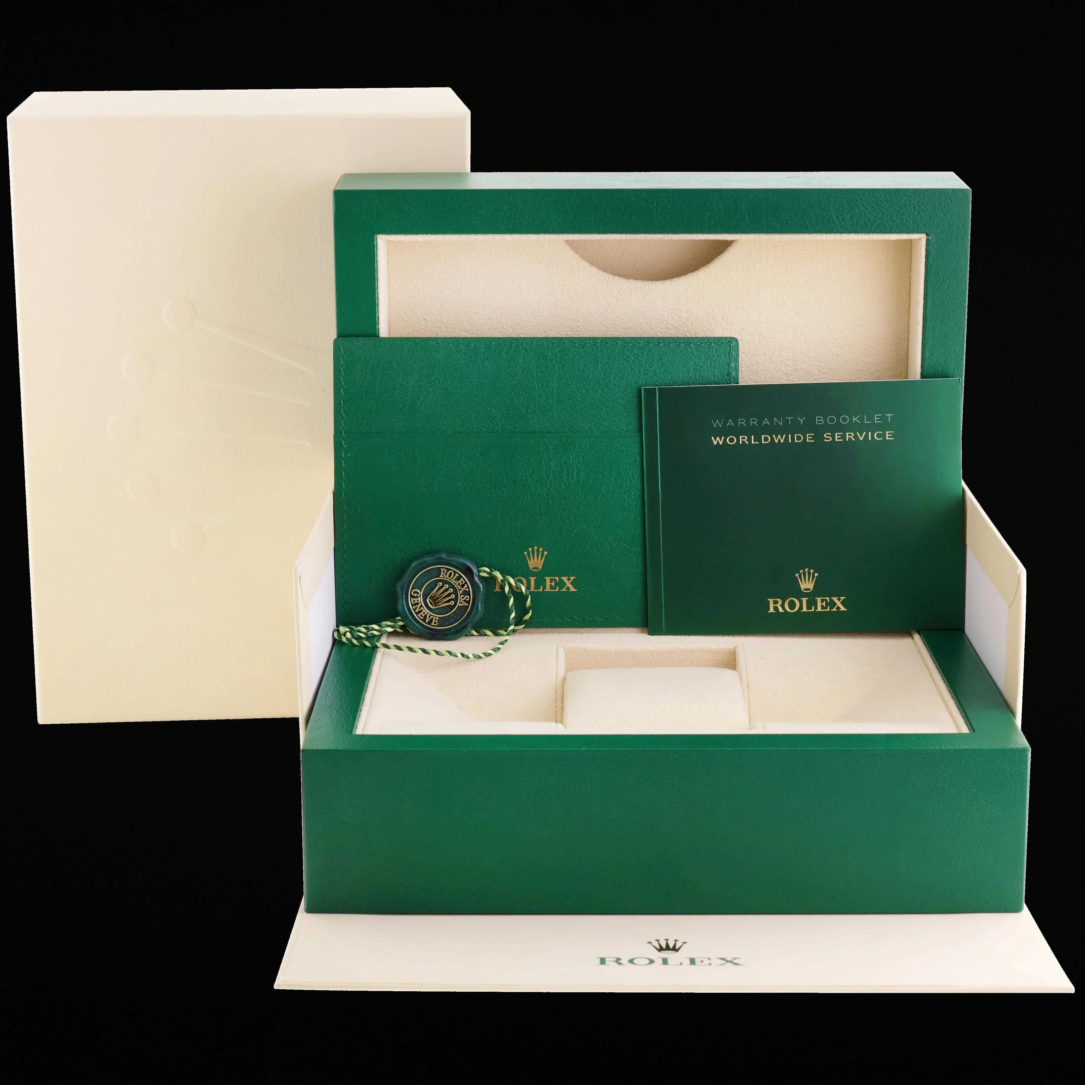MINT 2022 MERCEDES HANDS Rolex Yacht-Master 2 Yellow Gold 44mm 116688 Watch Box - Image 7