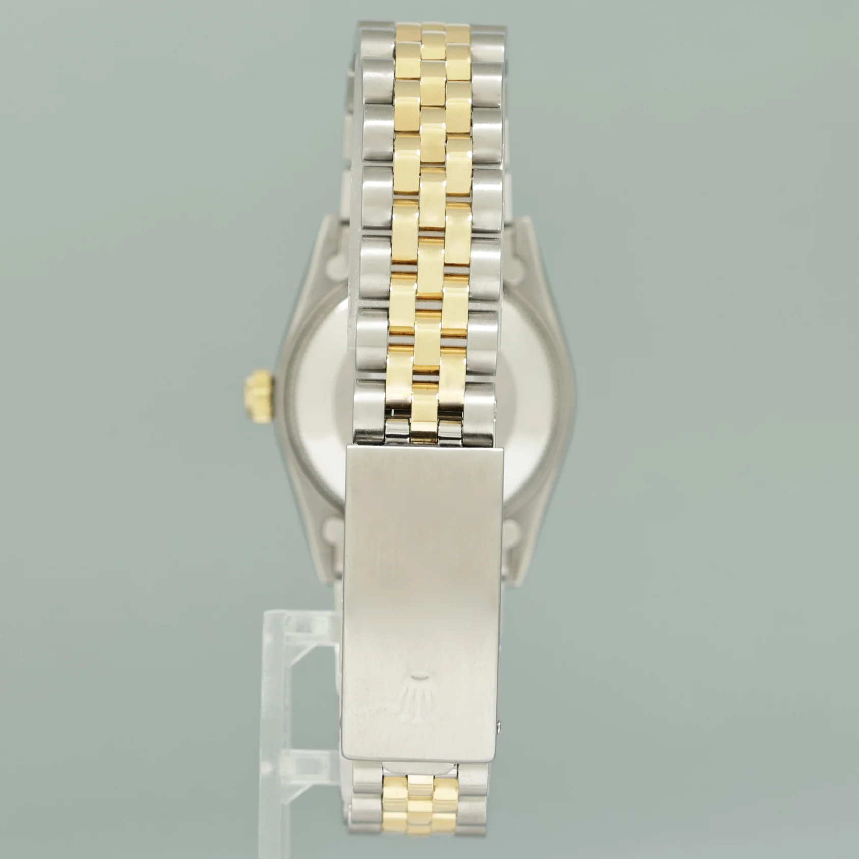 MINT Ladies Rolex 68273 Two Tone Yellow Gold Fluted Steel 31mm Pearl Diamond Watch - Image 5