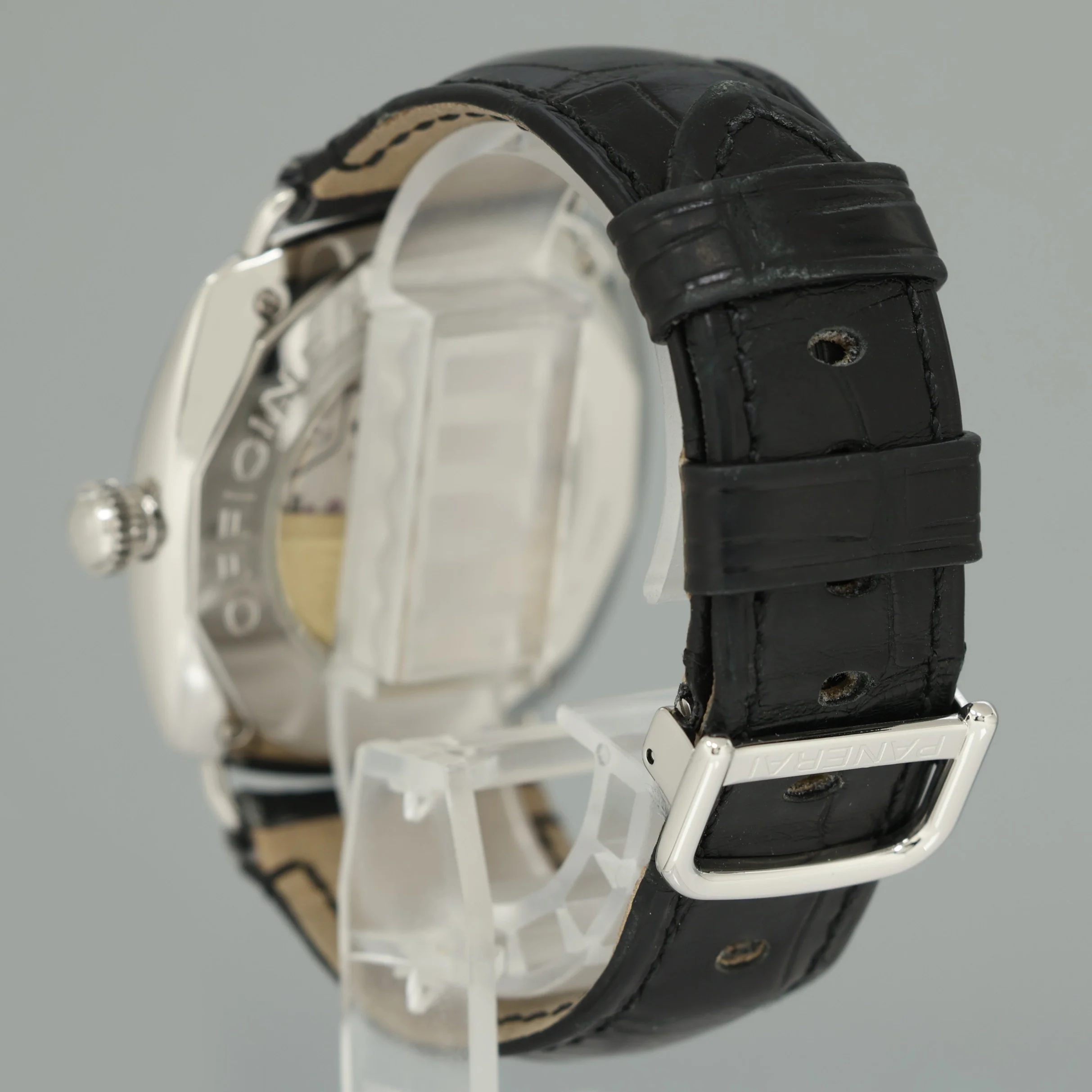 MINT Panerai Radiomir Stainless Steel Black 42mm Leather PAM00141 Watch - Image 3