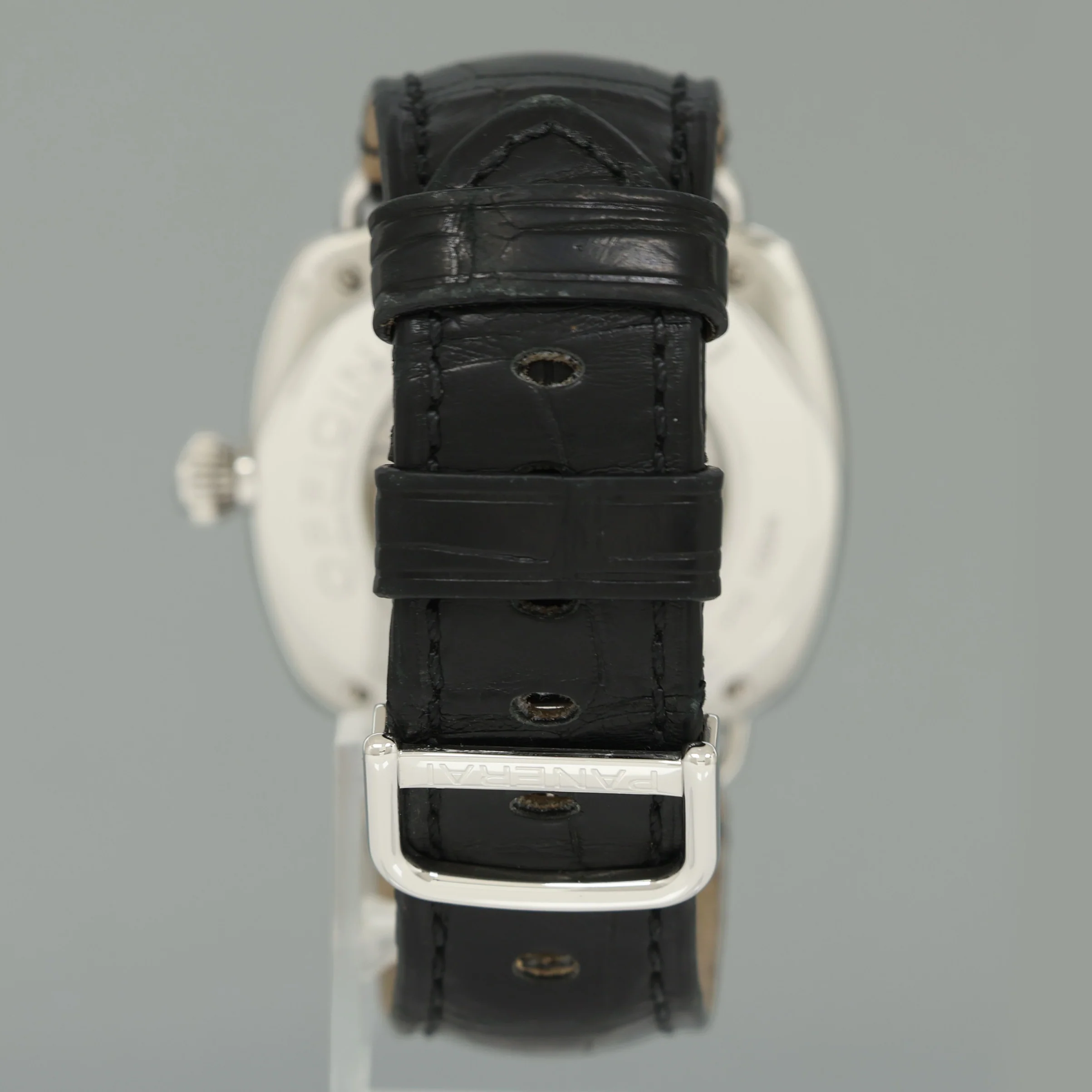 MINT Panerai Radiomir Stainless Steel Black 42mm Leather PAM00141 Watch - Image 4