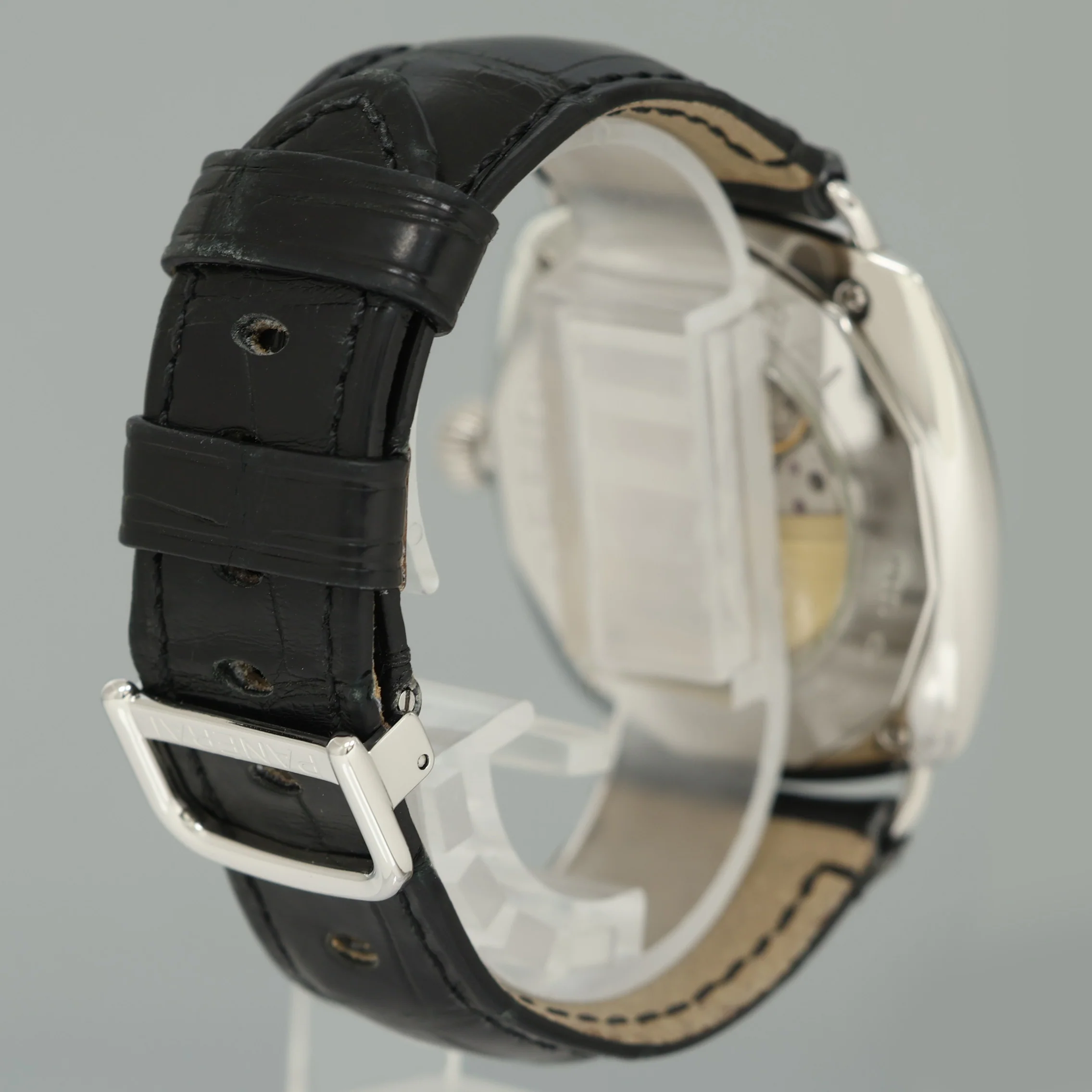 MINT Panerai Radiomir Stainless Steel Black 42mm Leather PAM00141 Watch - Image 5