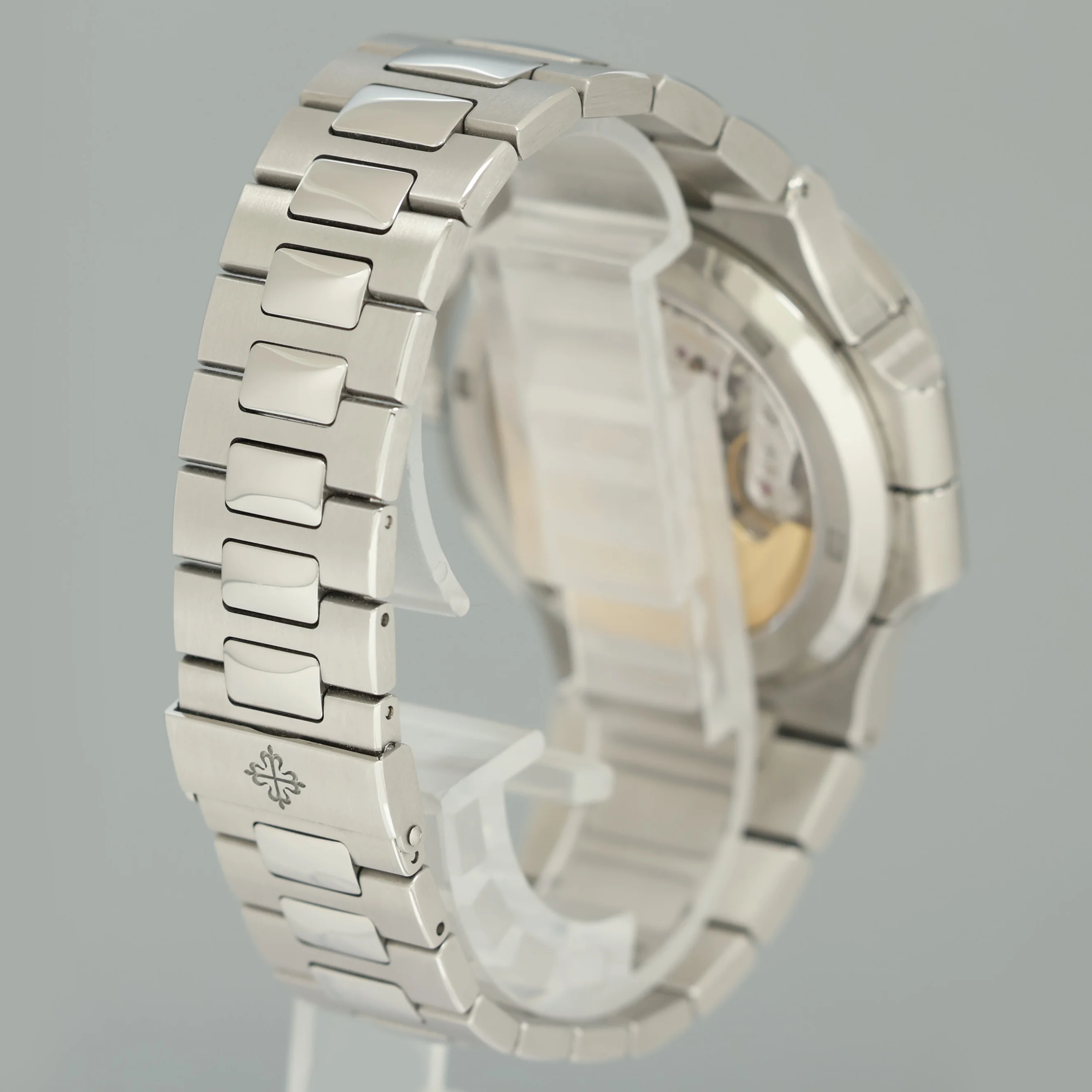 MINT PAPERS Patek Philippe Nautilus 5990/1A-001 Grey Dial 40.5mm Travel Time Chronograph Stainless Steel Watch Box - Image 5
