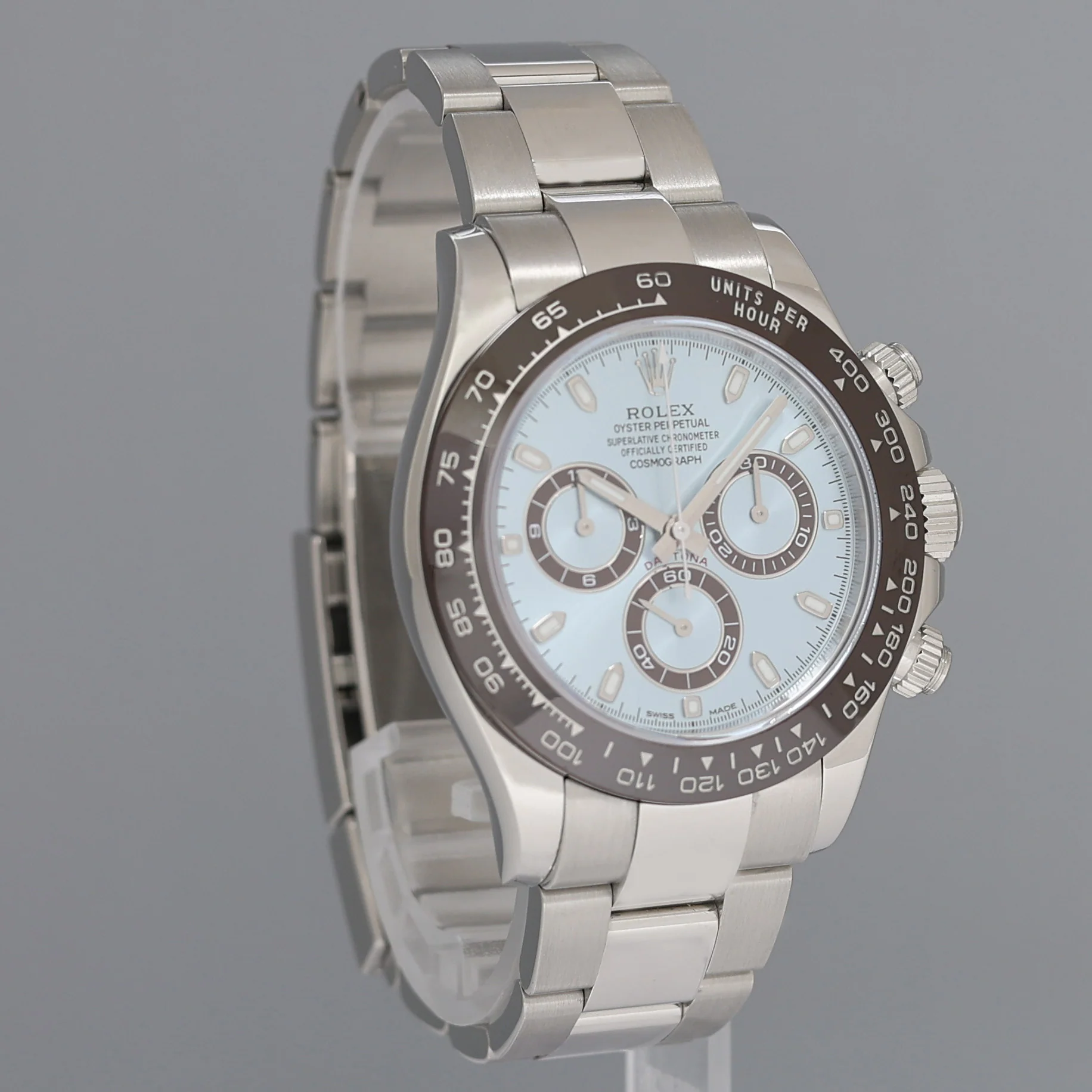 MINT PAPERS Rolex Daytona 116506 Platinum Glacier Ice Blue Ceramic Watch Box - Image 3