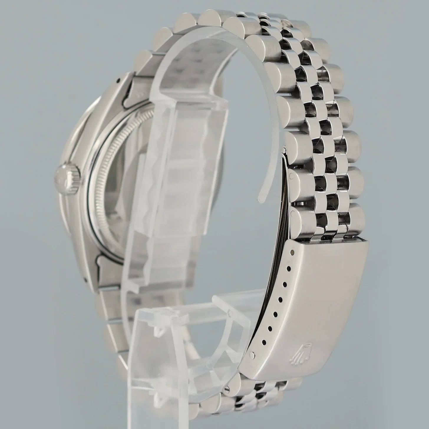 MINT Rolex DateJust 16014 Mother of Pearl Diamond Bezel Jubilee Band 36mm Watch Box - Image 4