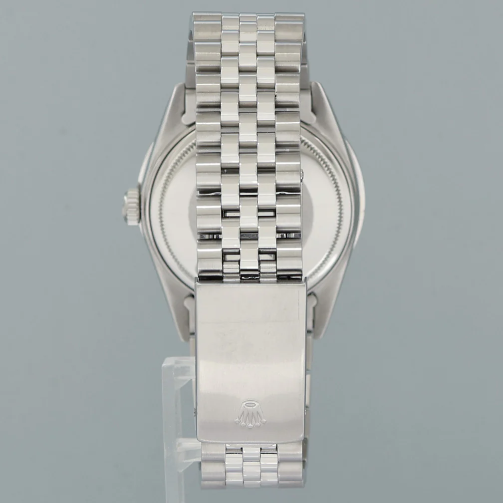 MINT Rolex DateJust 16014 Mother of Pearl Diamond Bezel Jubilee Band 36mm Watch Box - Image 5