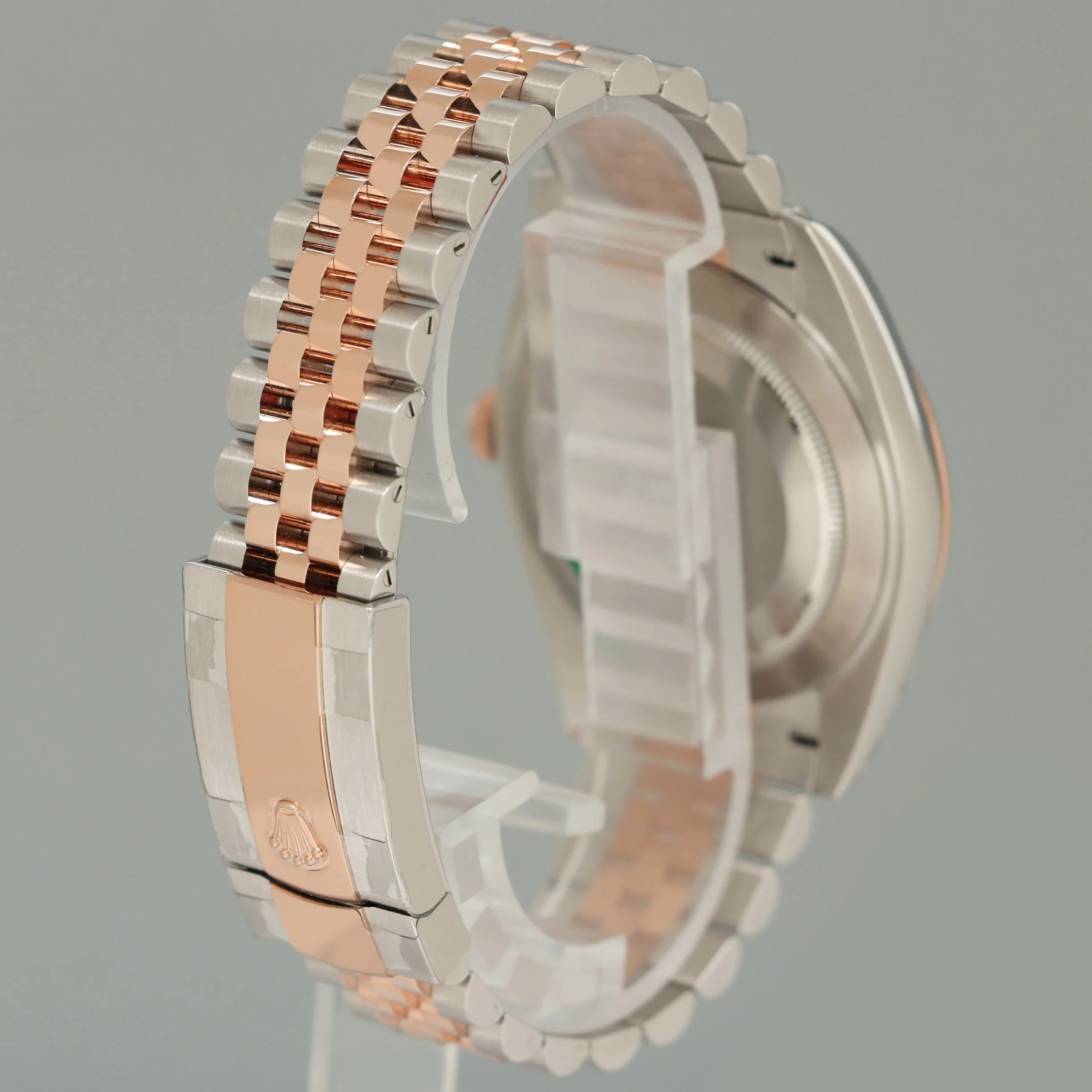 STICKERS PAPERS NEW Rolex DateJust 126331 Motif Rose Gold 41 Two-Tone Jubilee Watch - Image 6